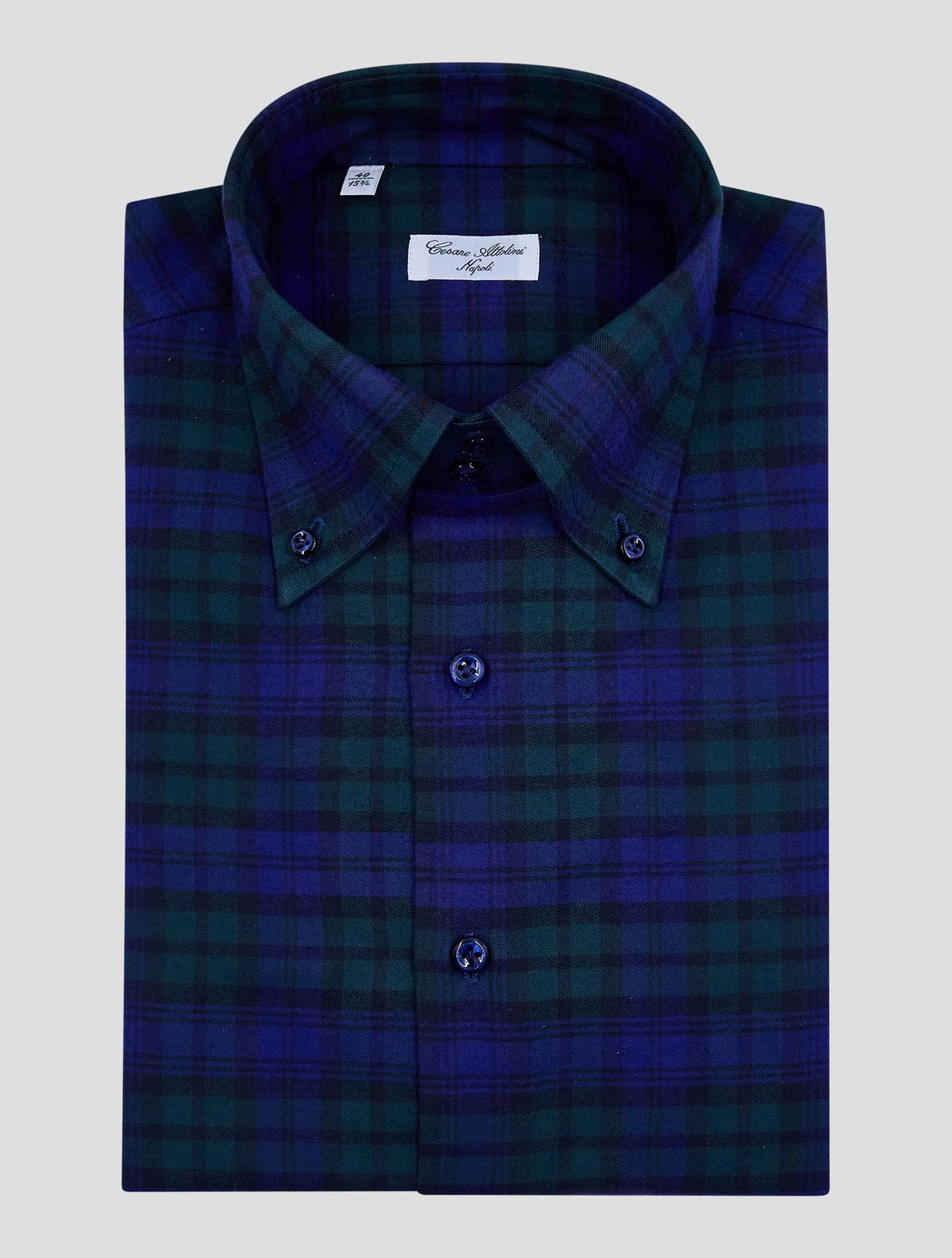 Cesare Attolini Multicolor Cotton Shirt 1