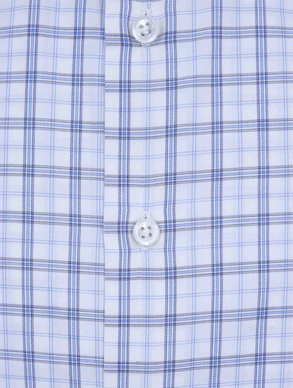 Cesare Attolini Blue White Cotton Shirt 3