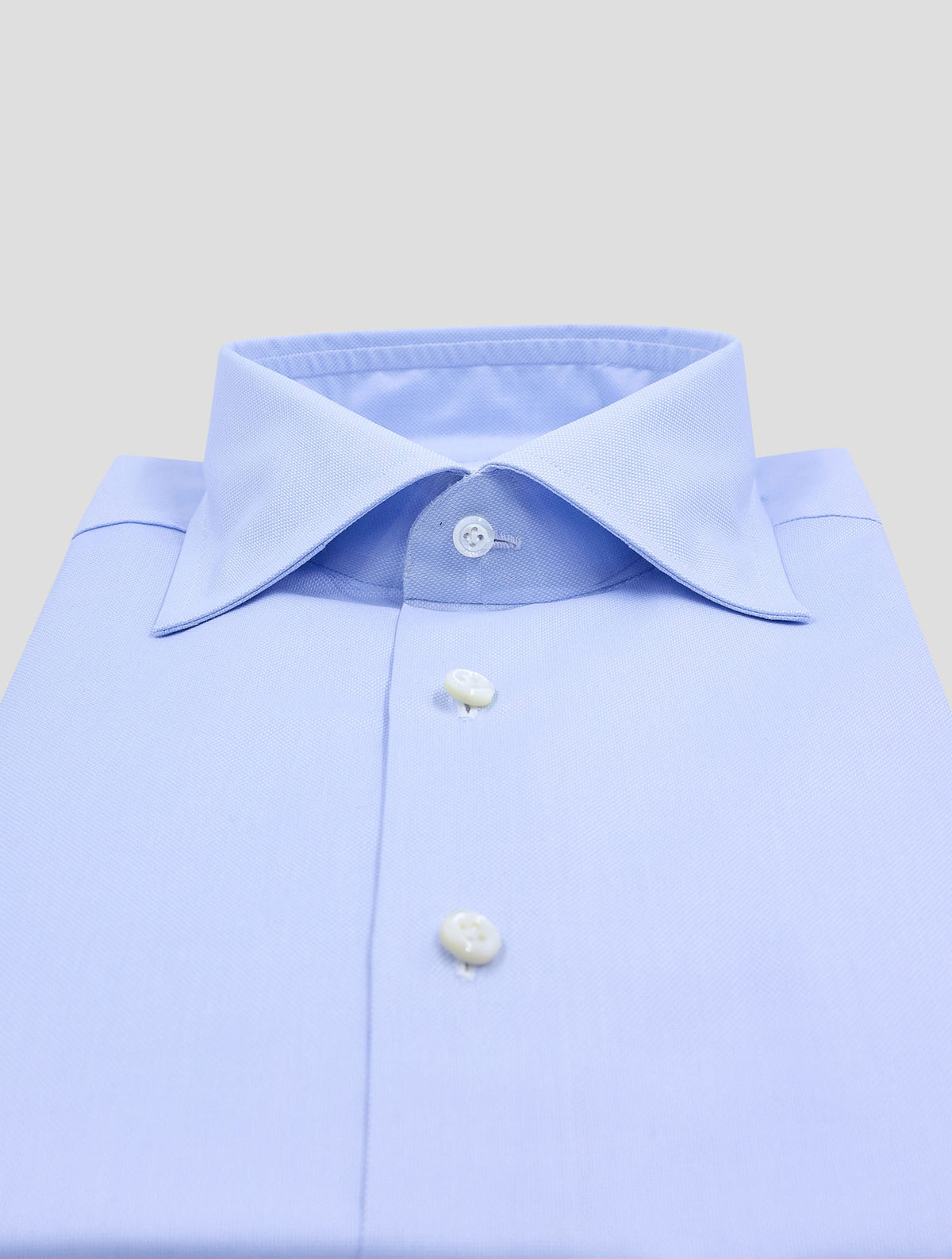 Cesare Attolini Light Blue Cotton Shirt 2