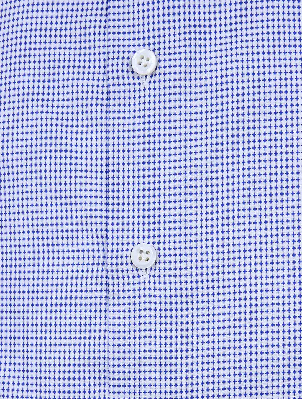 Cesare Attolini Blue White Cotton Shirt 3