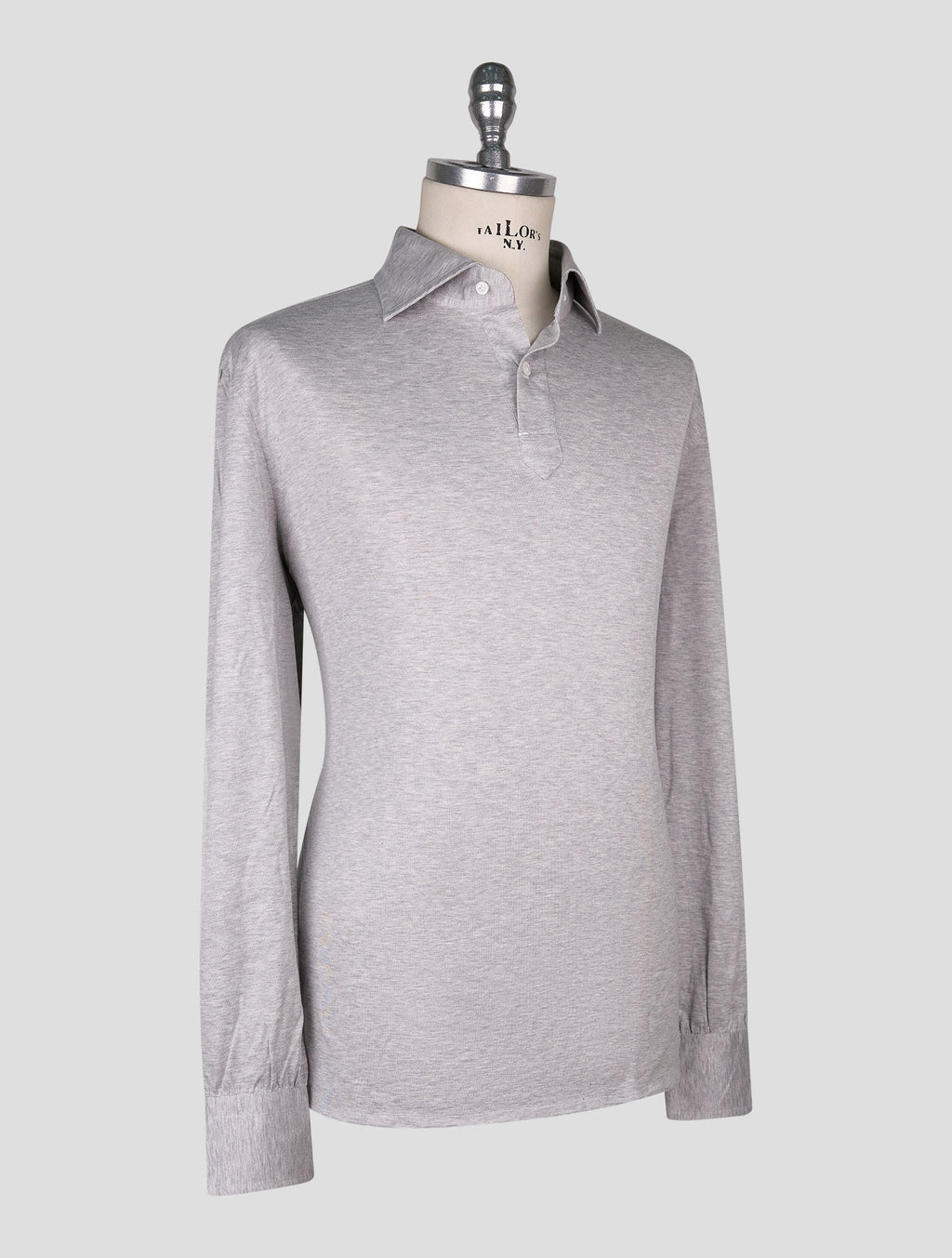 Cesare Attolini Gray Cotton Sweater Polo 2