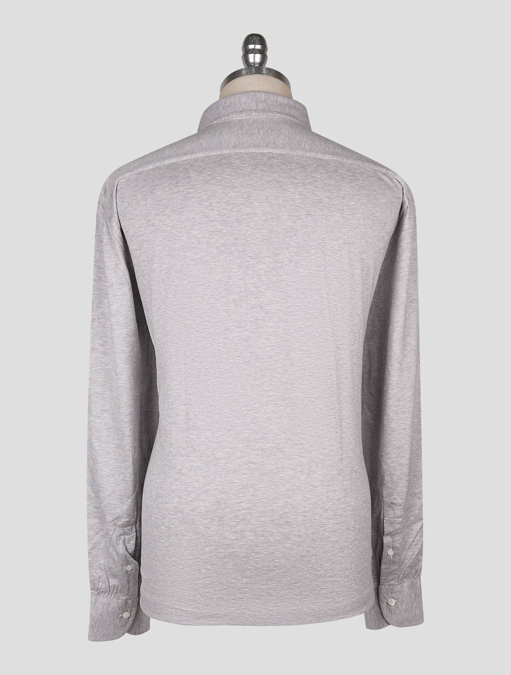 Cesare Attolini Gray Cotton Sweater Polo 3