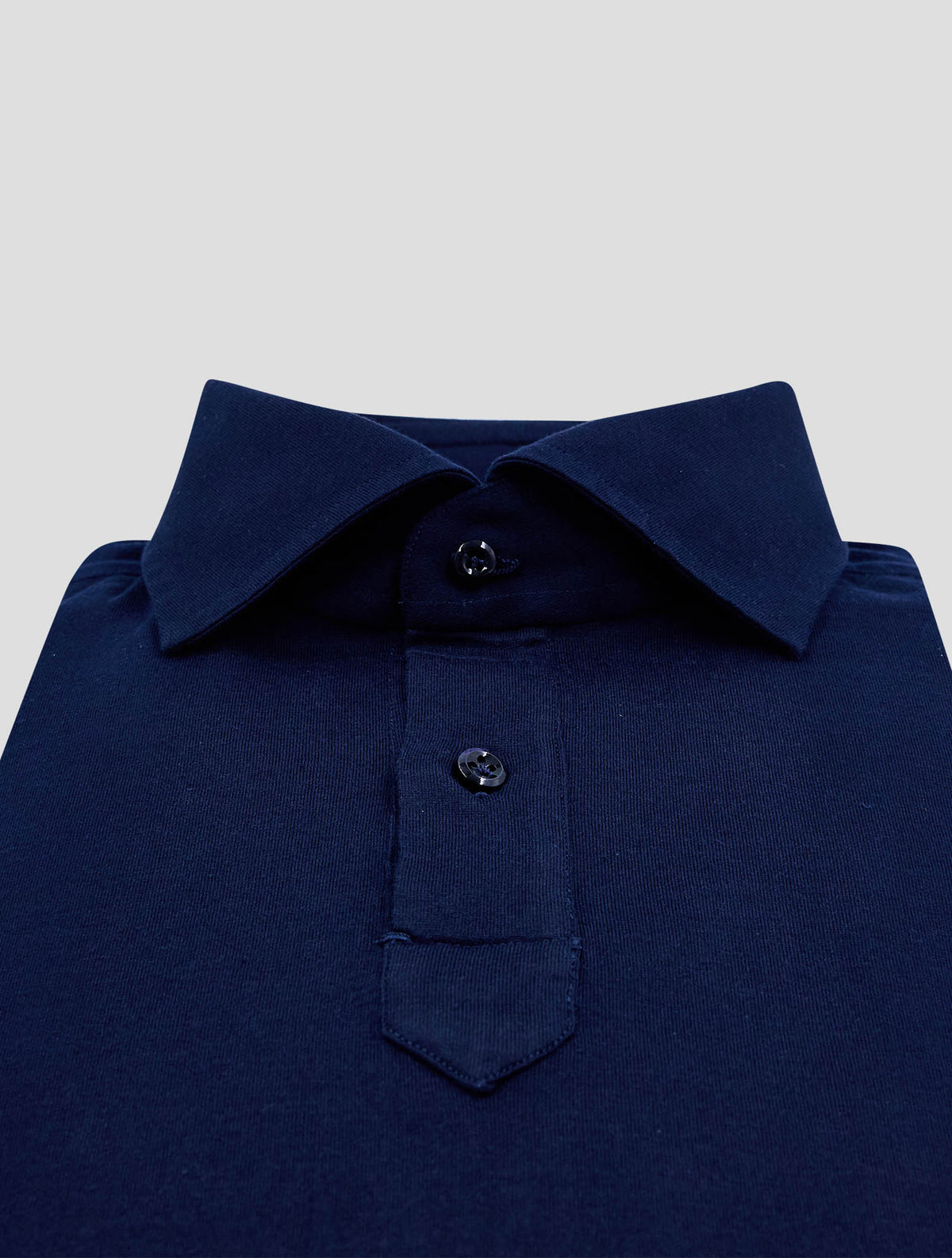 Cesare Attolini Blue Cotton Sweater Polo 2