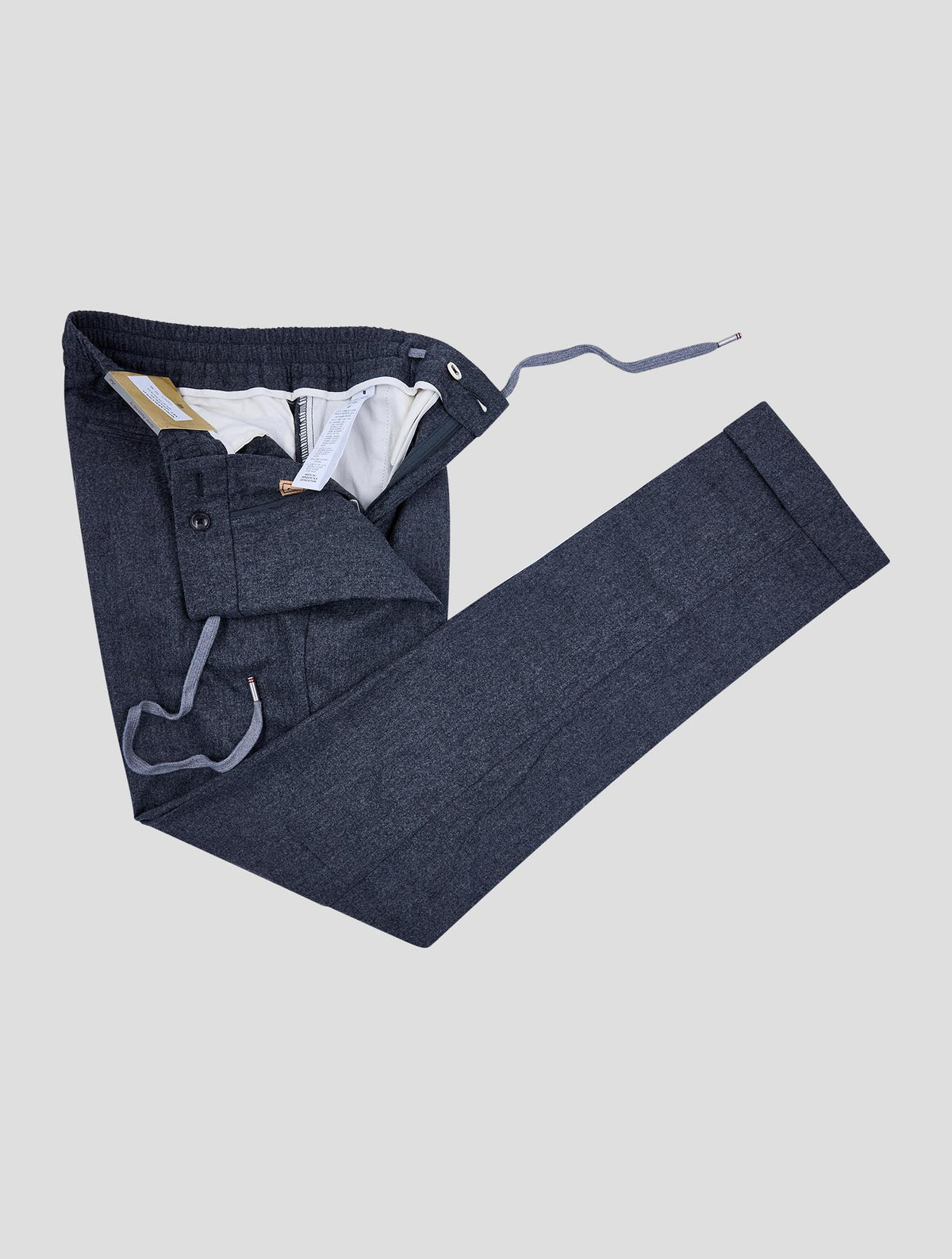 Marco Pescarolo gray virgin wool cashmere ea pants 2