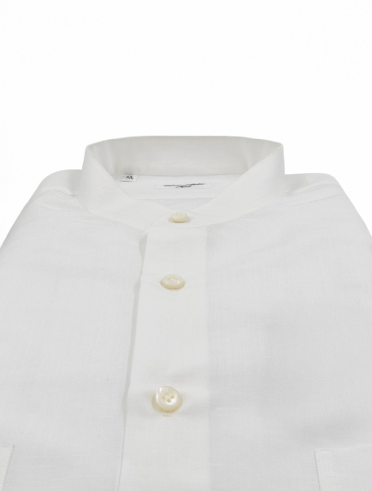 Cesare Attolini White Linen Cotton Koren Shirt 2