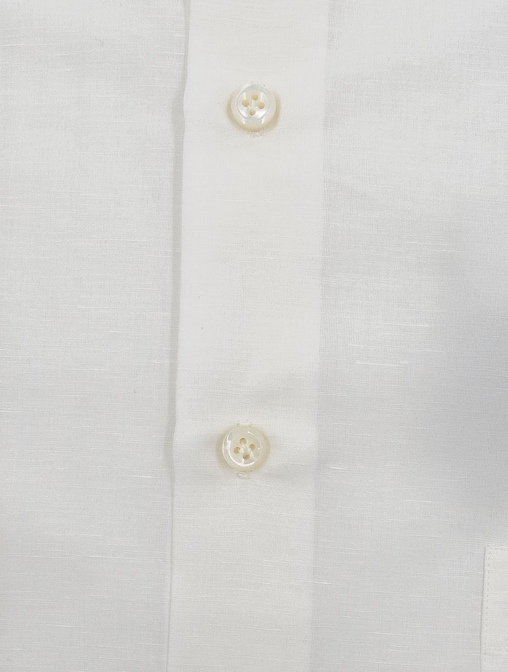 Cesare Attolini White Linen Cotton Koren Shirt 3