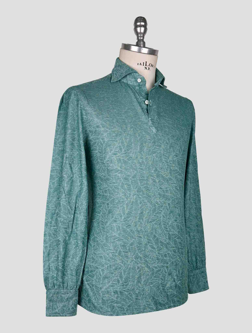Cesare Attolini Green Cotton Sweater Polo 2
