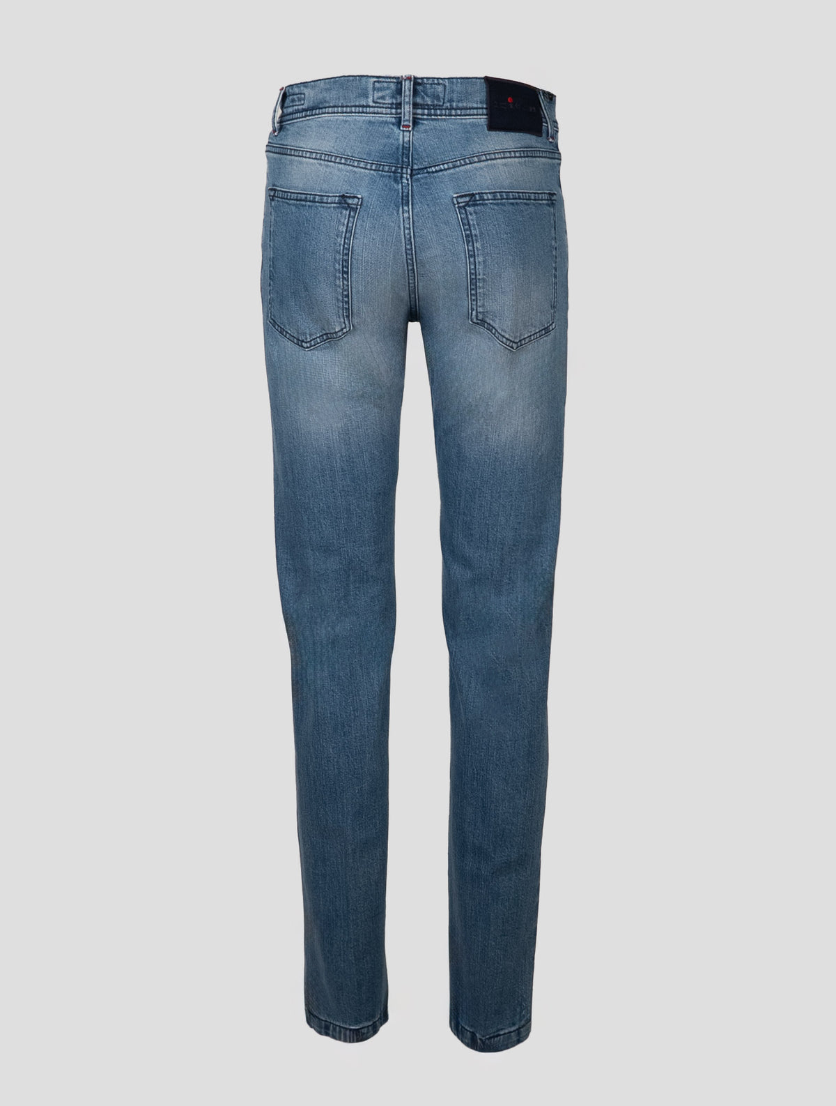 Kiton light blue cotton ea jeans 6