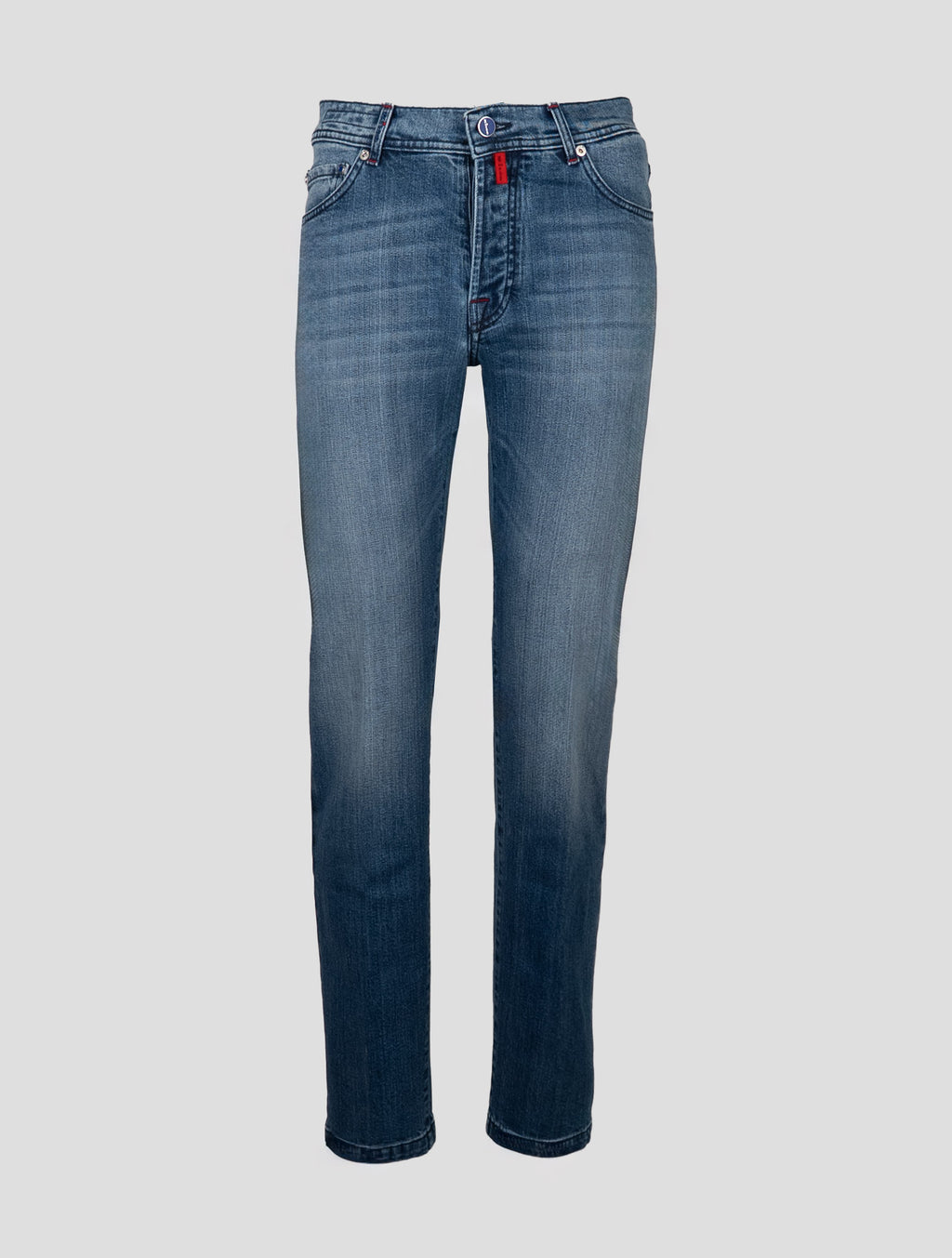 Kiton blue cotton ea jeans 4