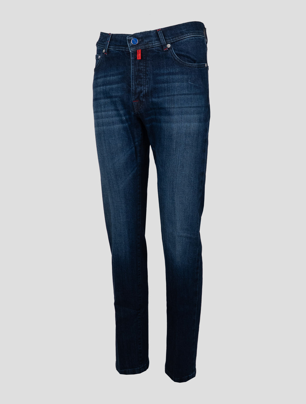 Kiton dark blue cotton ea jeans 5
