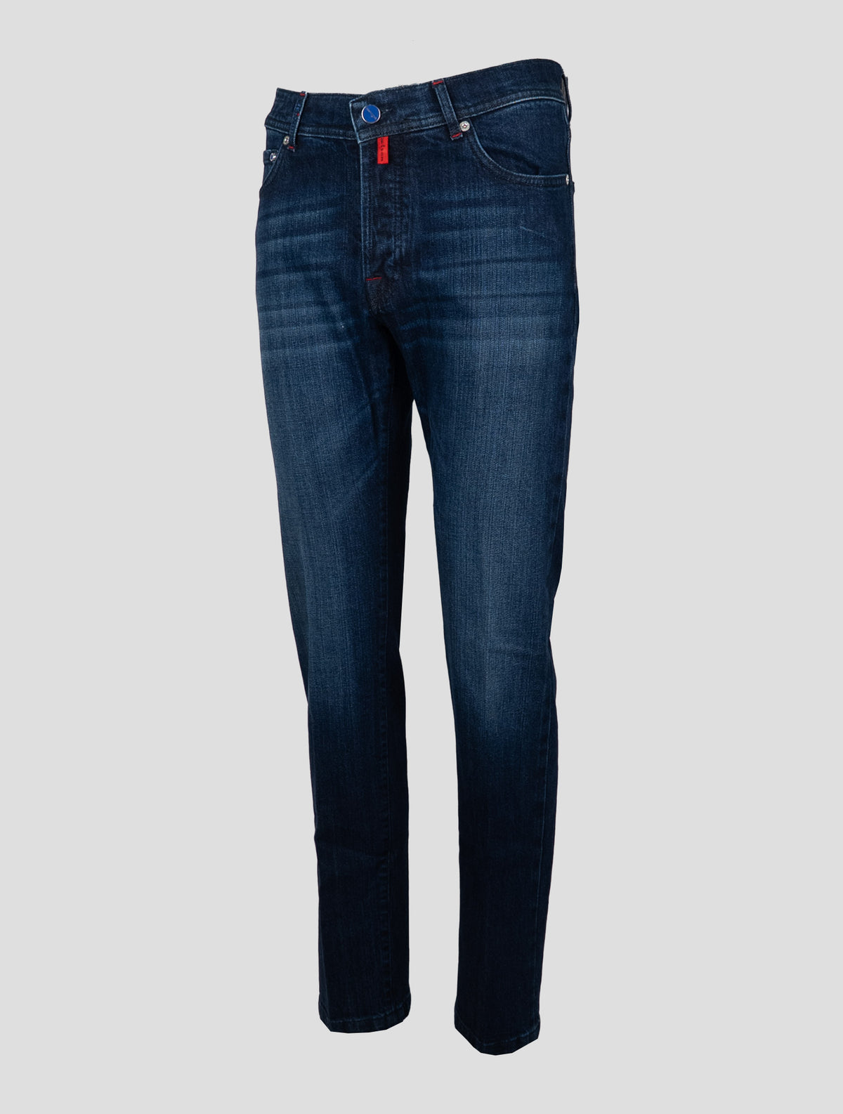 Kiton dark blue cotton ea jeans 5