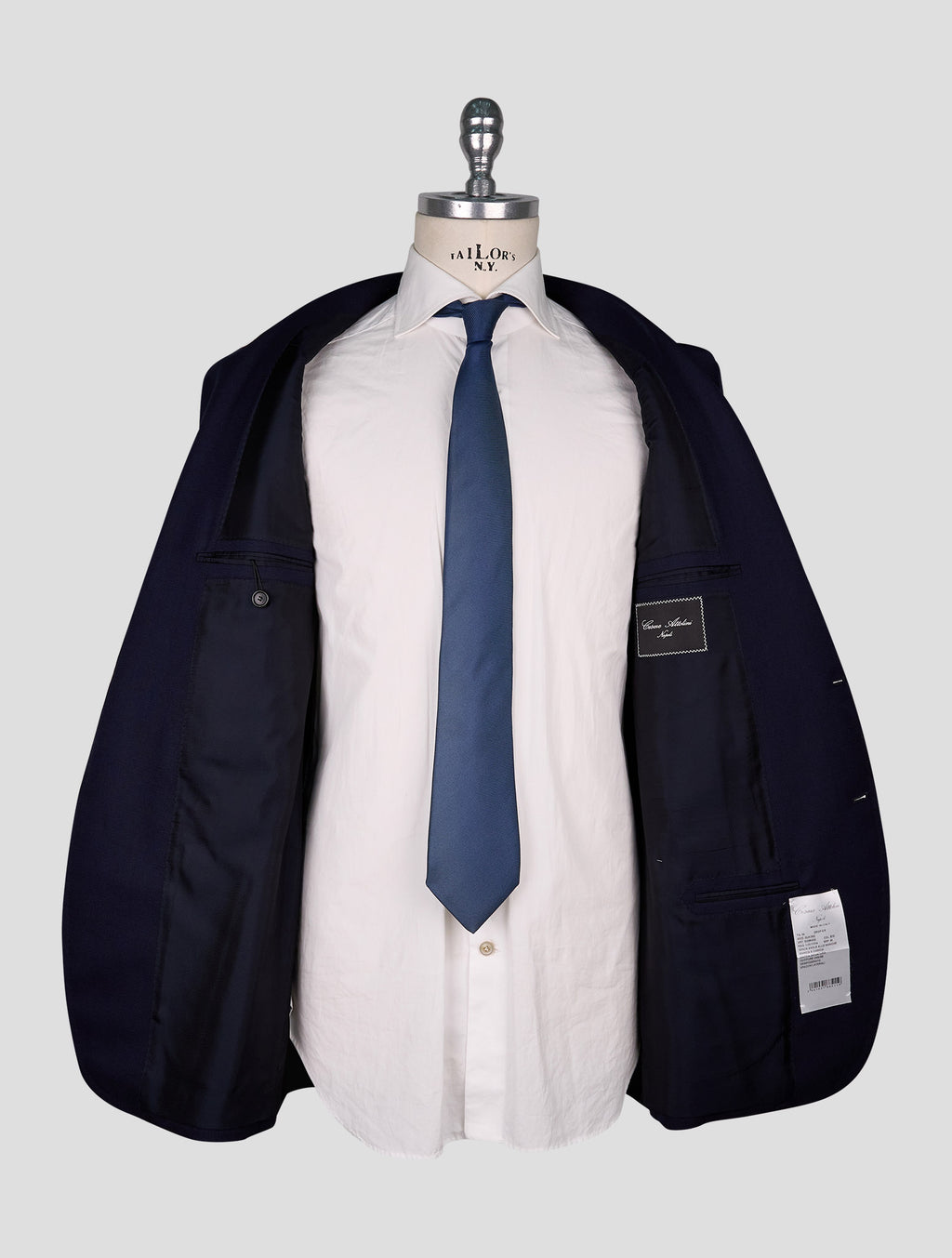 Cesare Attolini dark  blue  wool  Blazer 5