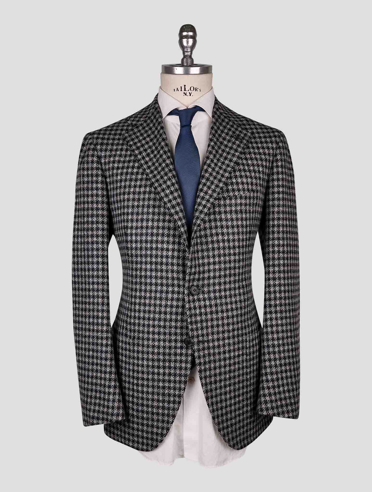Cesare Attolini black gray lambswool    Blazer 1