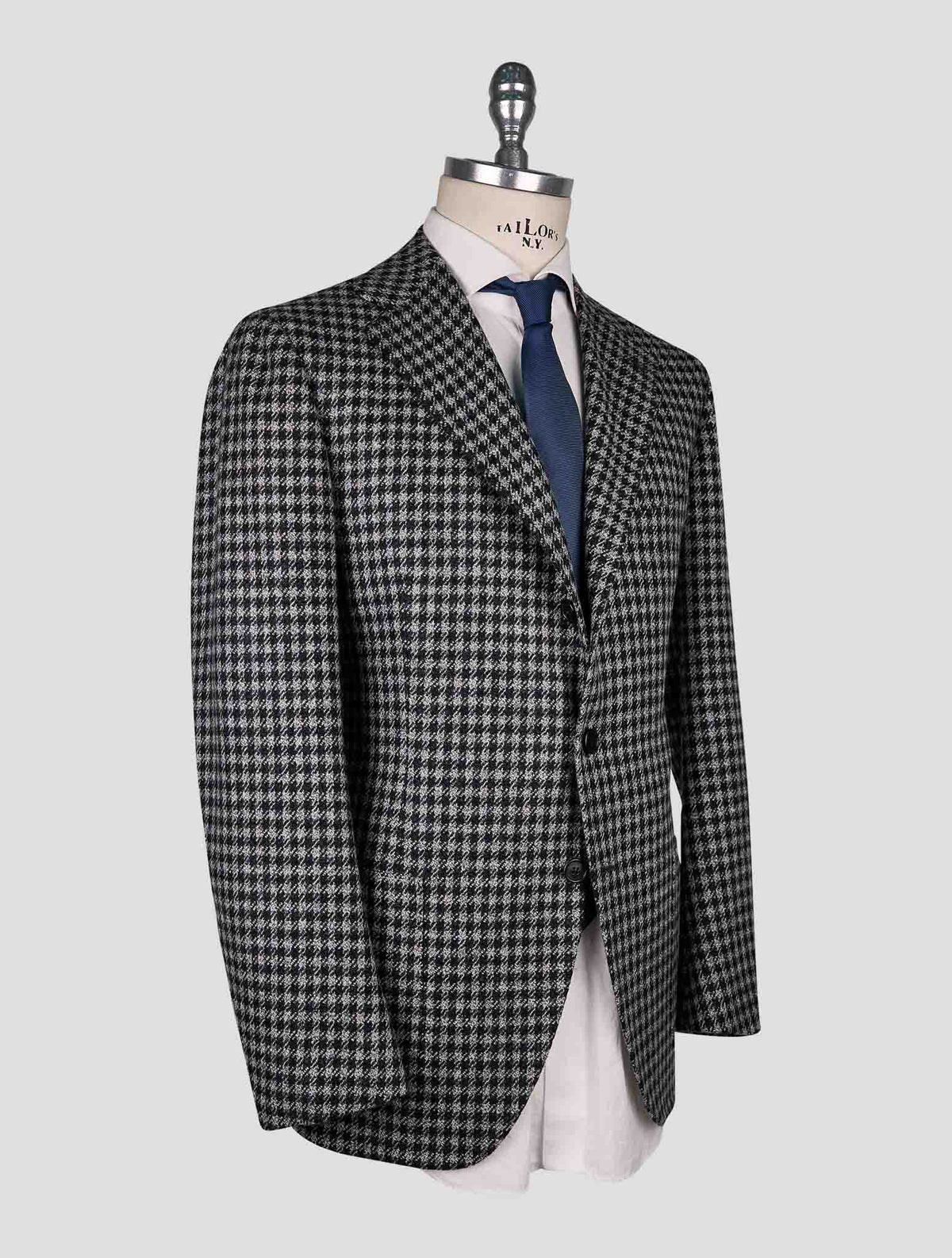 Cesare Attolini black gray lambswool    Blazer 2