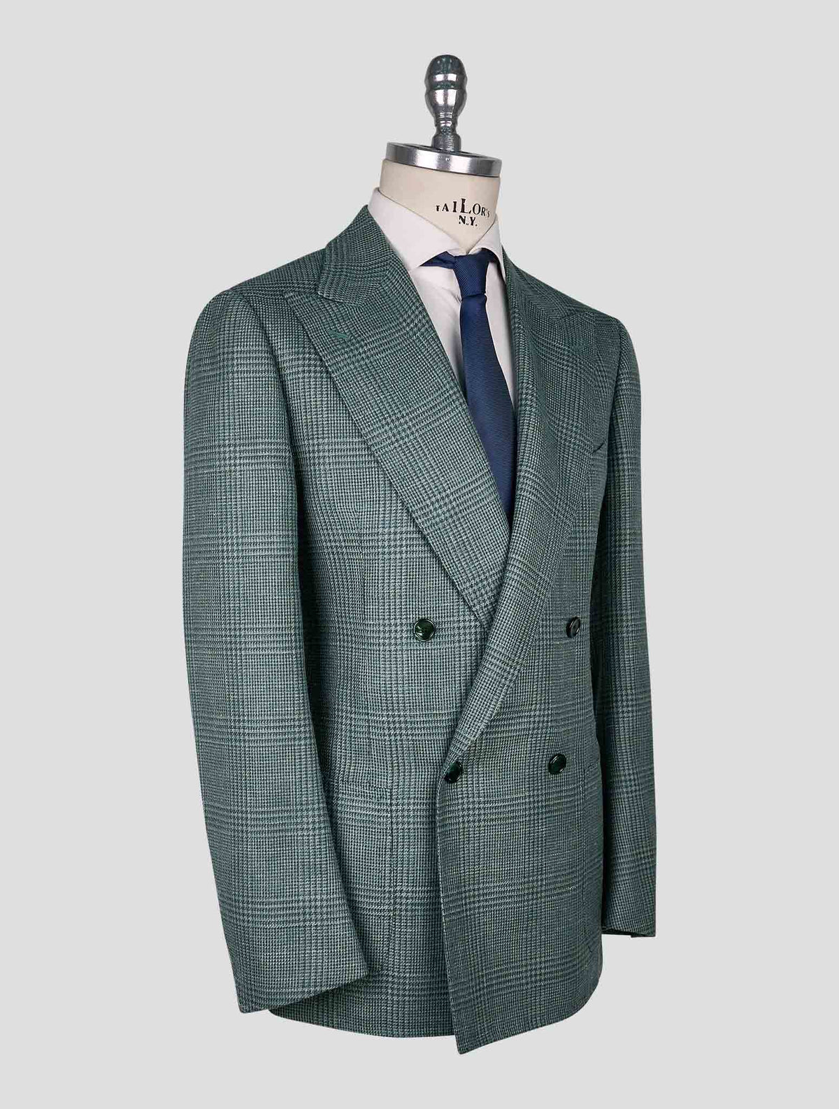 Cesare Attolini multicolor wool silk linen   Breasted 2