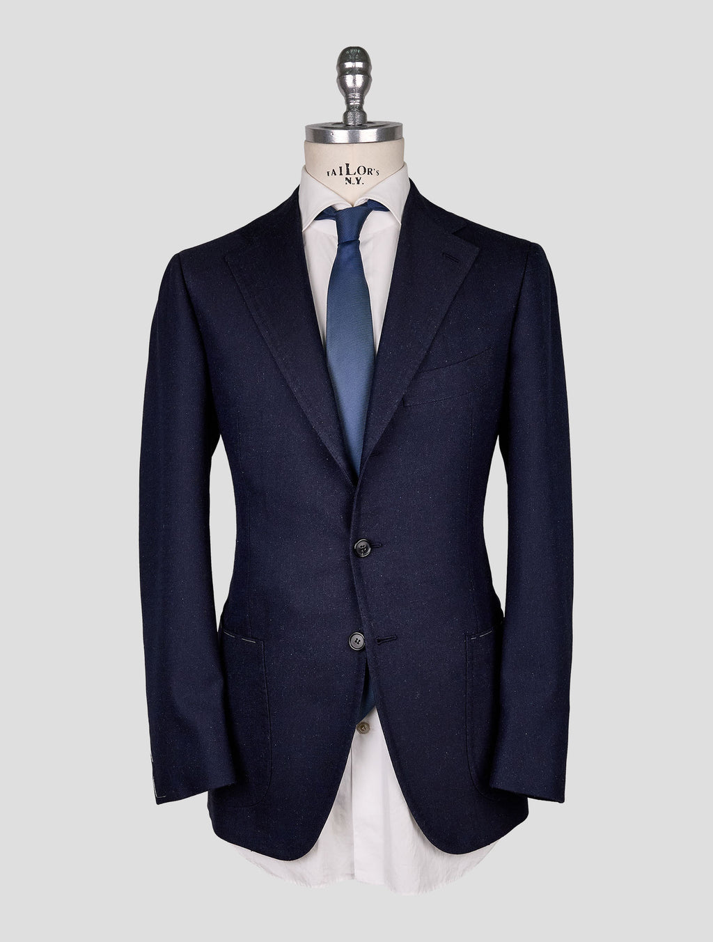 Cesare Attolini dark blue wool CASHMERE Blazer 1