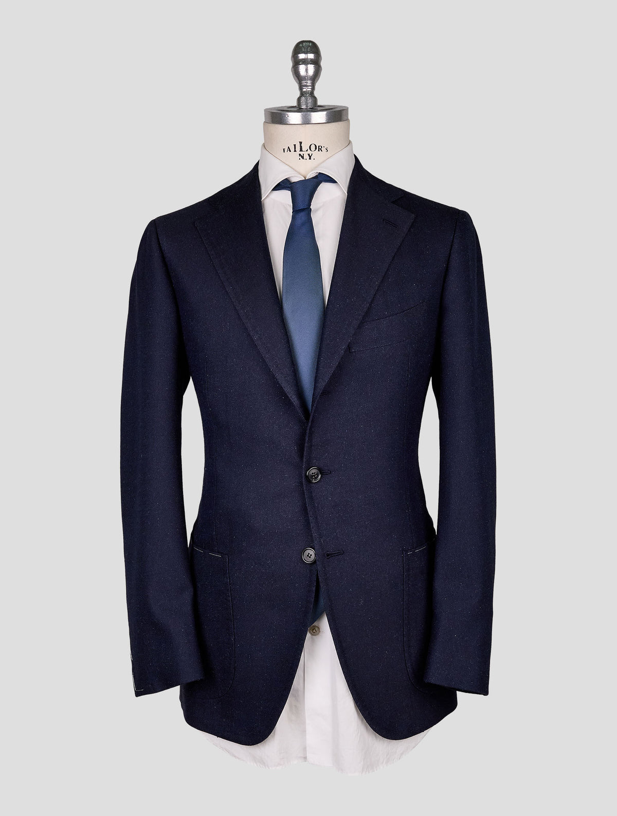 Cesare Attolini dark blue wool CASHMERE Blazer 1