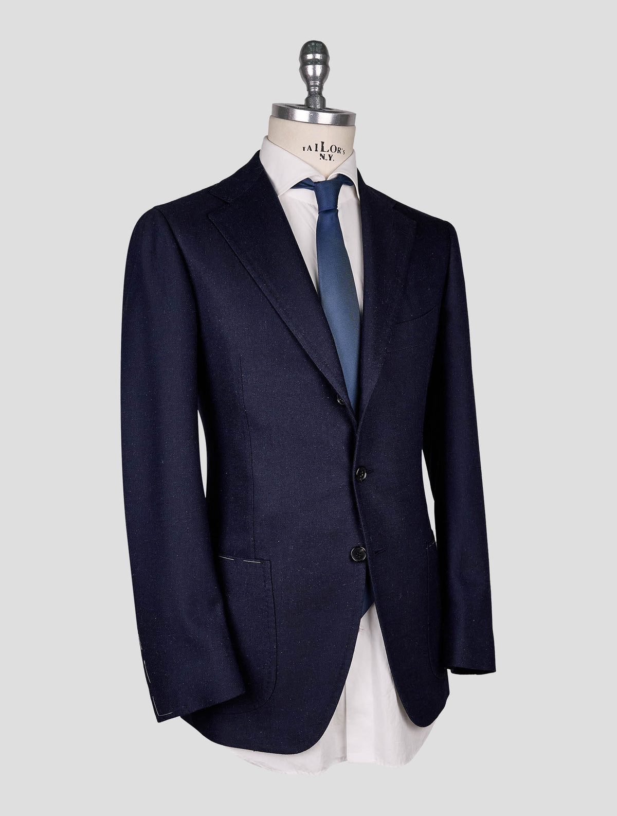 Cesare Attolini dark blue wool CASHMERE Blazer 2