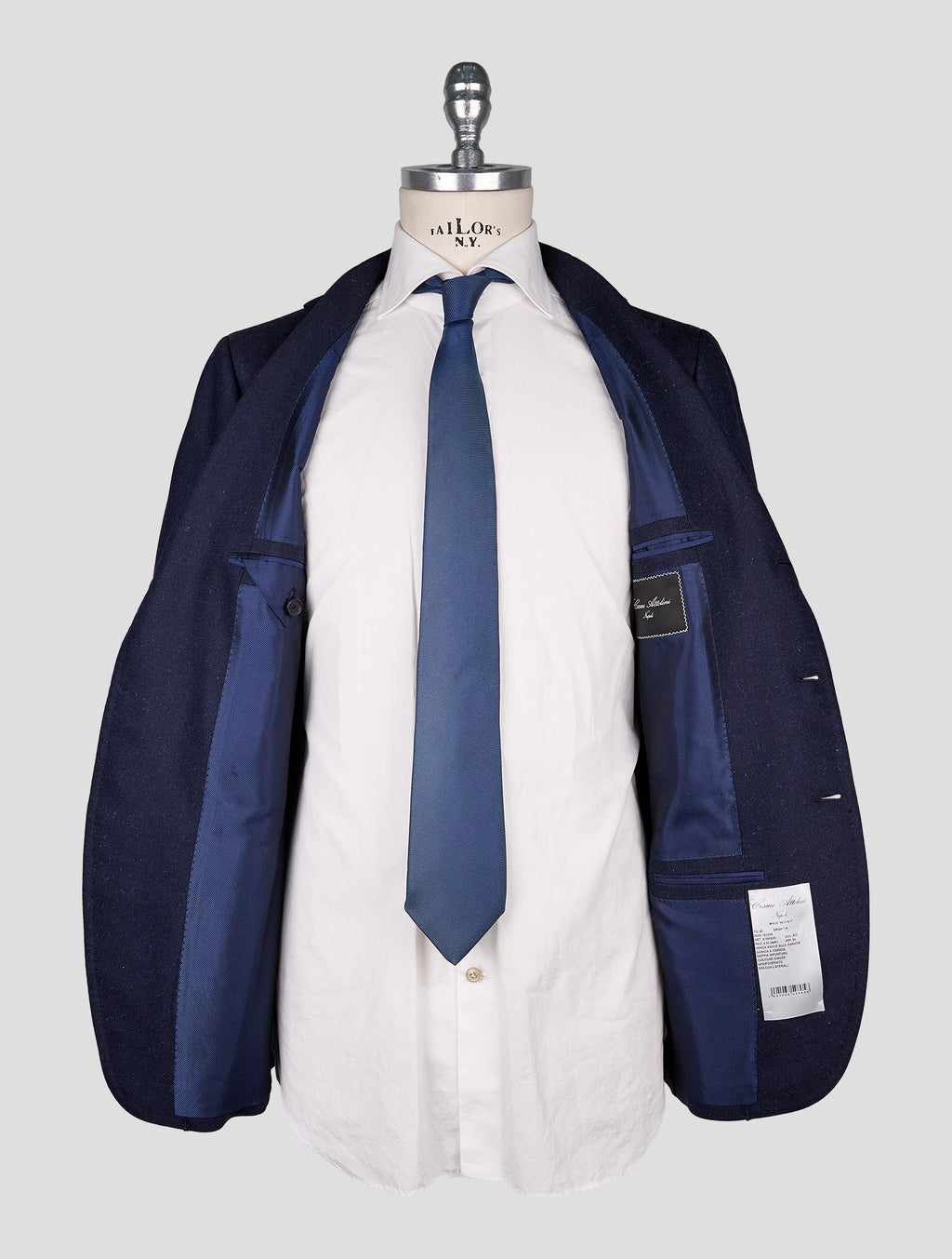 Cesare Attolini dark blue wool CASHMERE Blazer 5