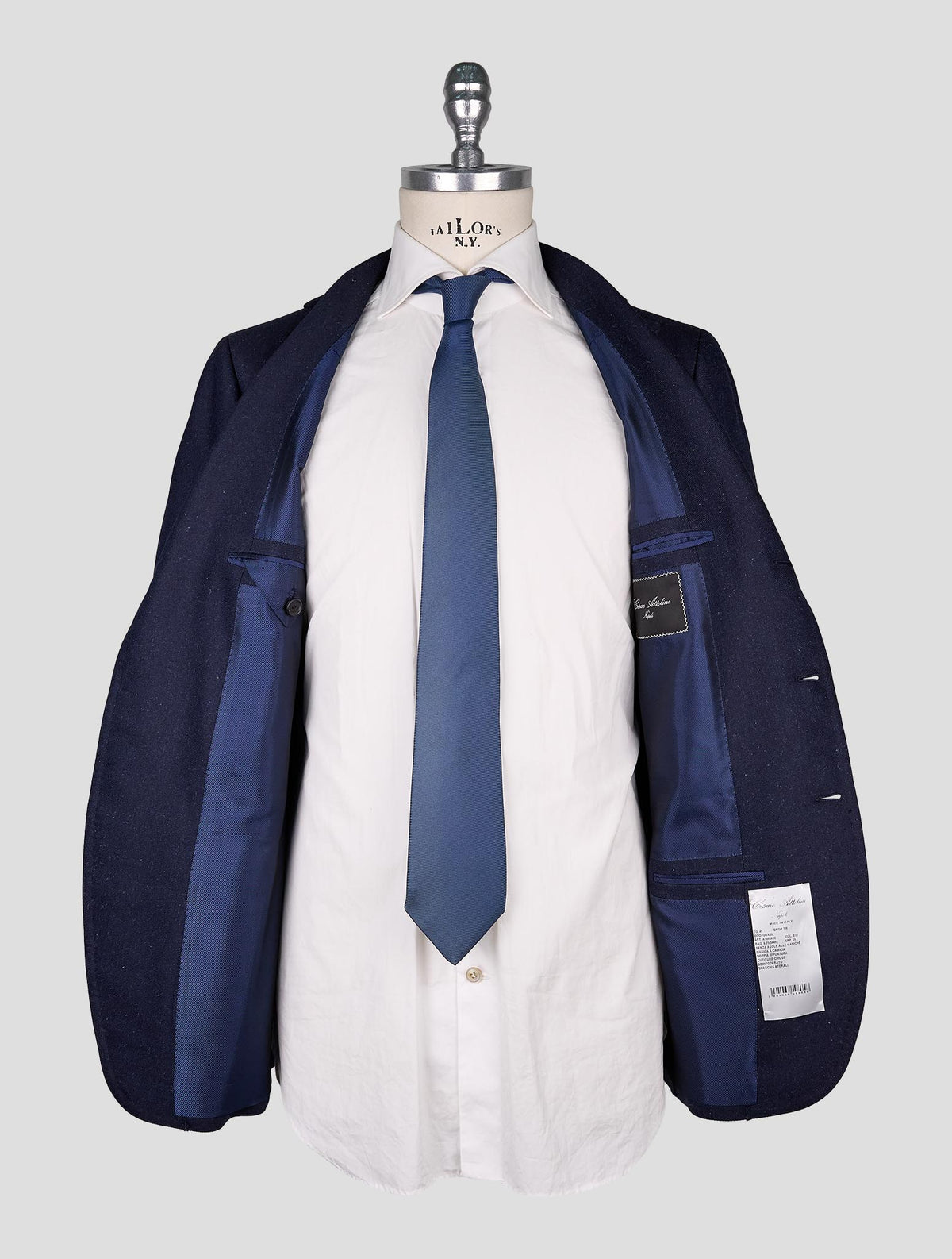 Cesare Attolini dark blue wool CASHMERE Blazer 5