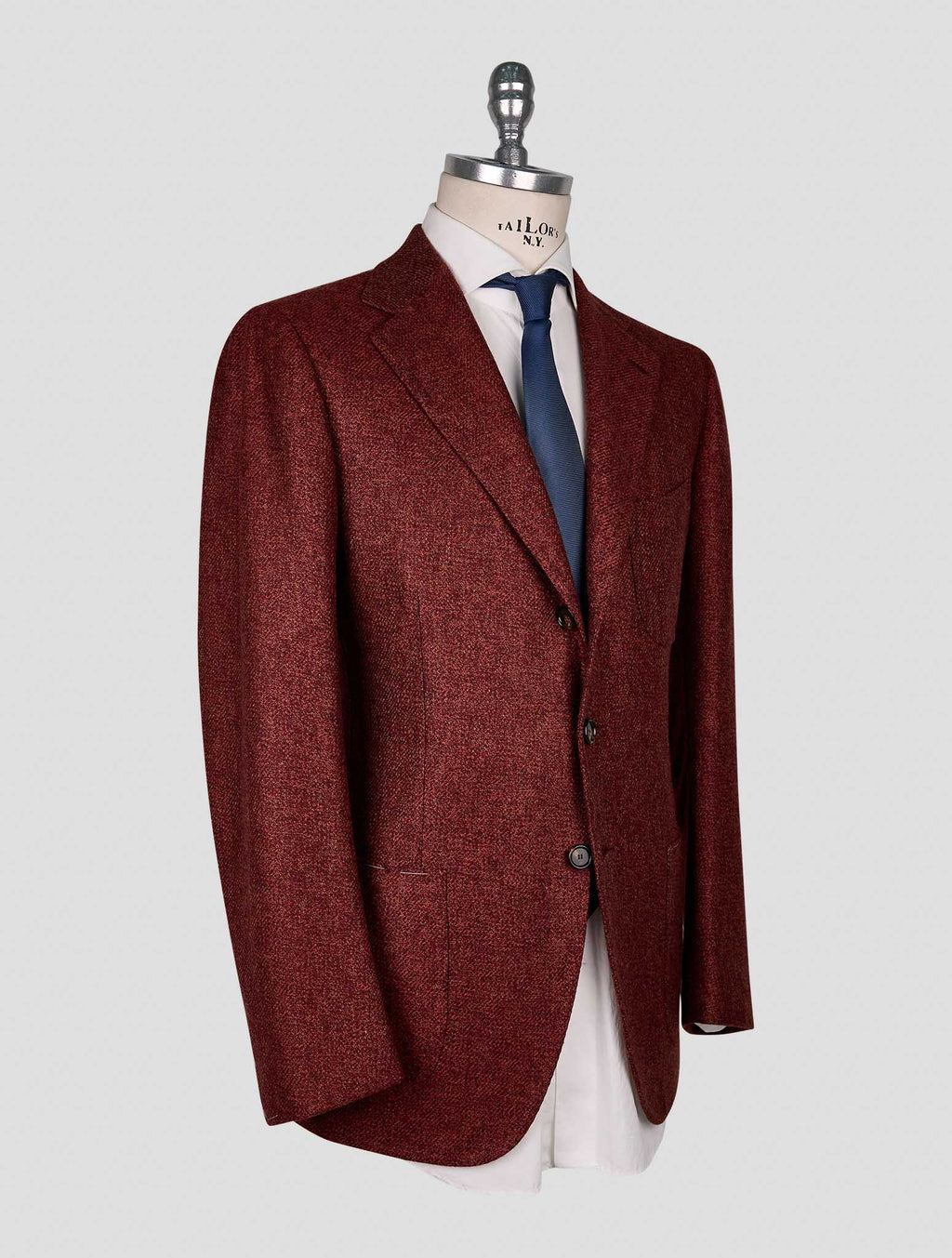 Cesare Attolini burgundy  CASHMERE Blazer 2
