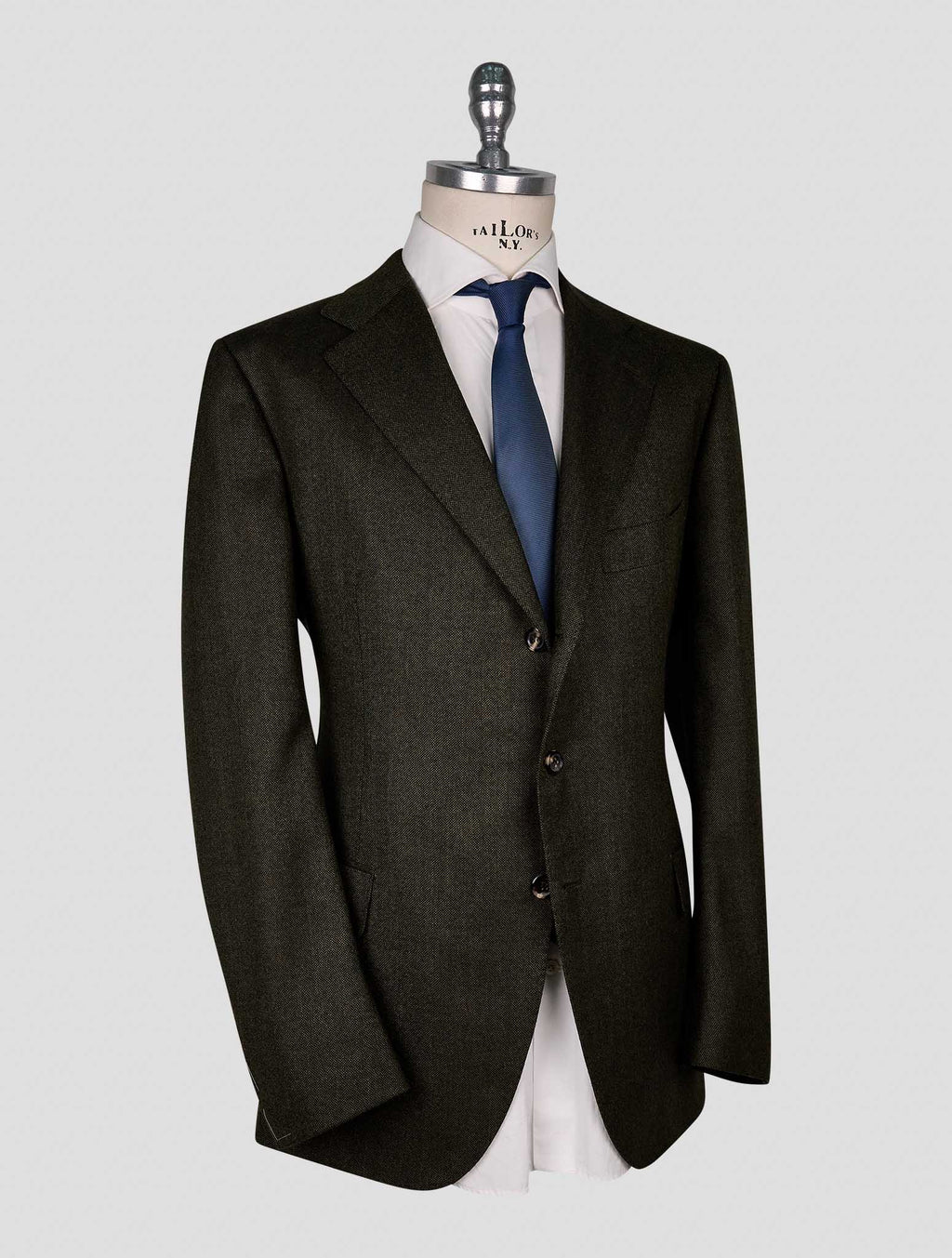 Cesare Attolini dark green  cashmere silk  Blazer 2