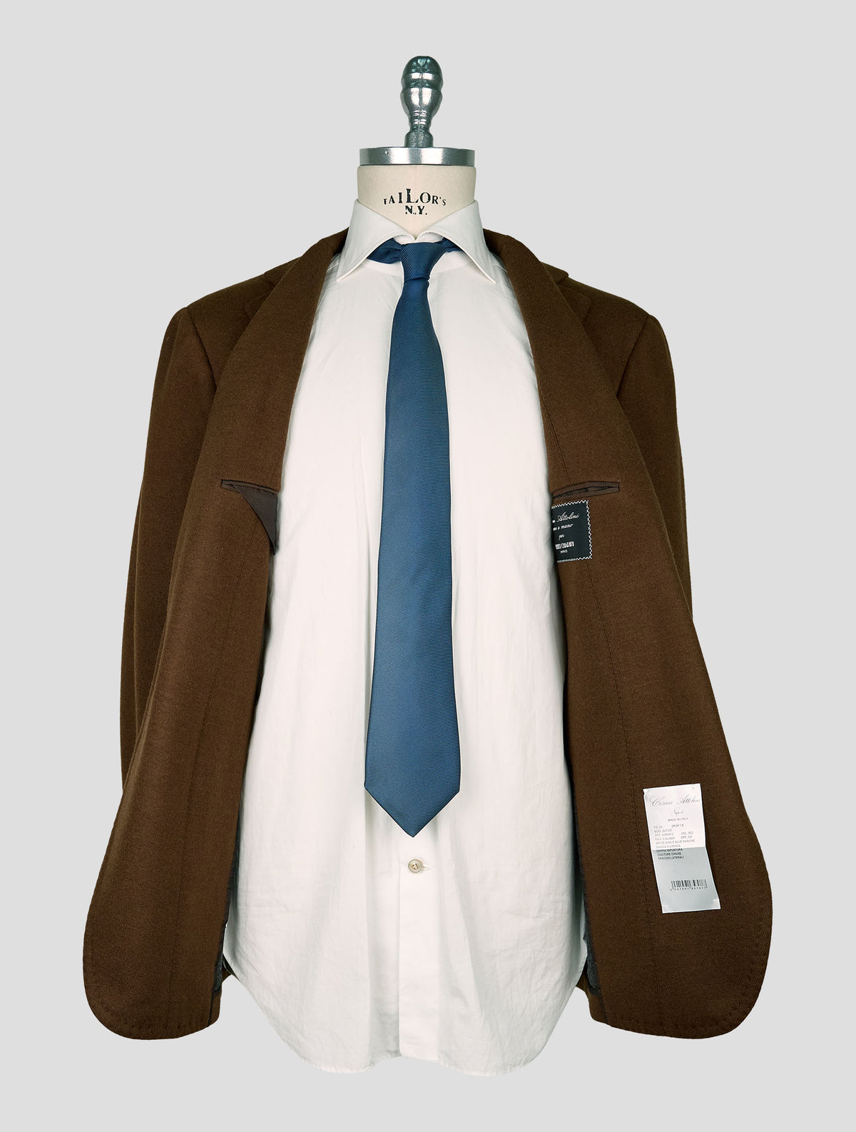 Cesare Attolini brown cashmere pa Blazer 4