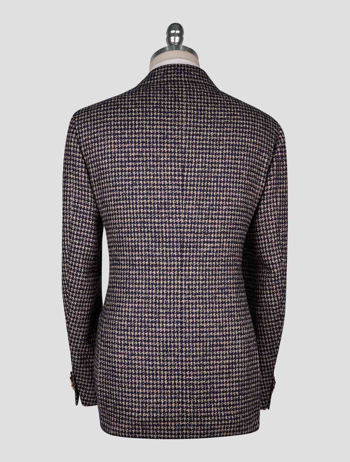 Cesare Attolini blue beige  wool silk cotton linen pa    Blazer 3
