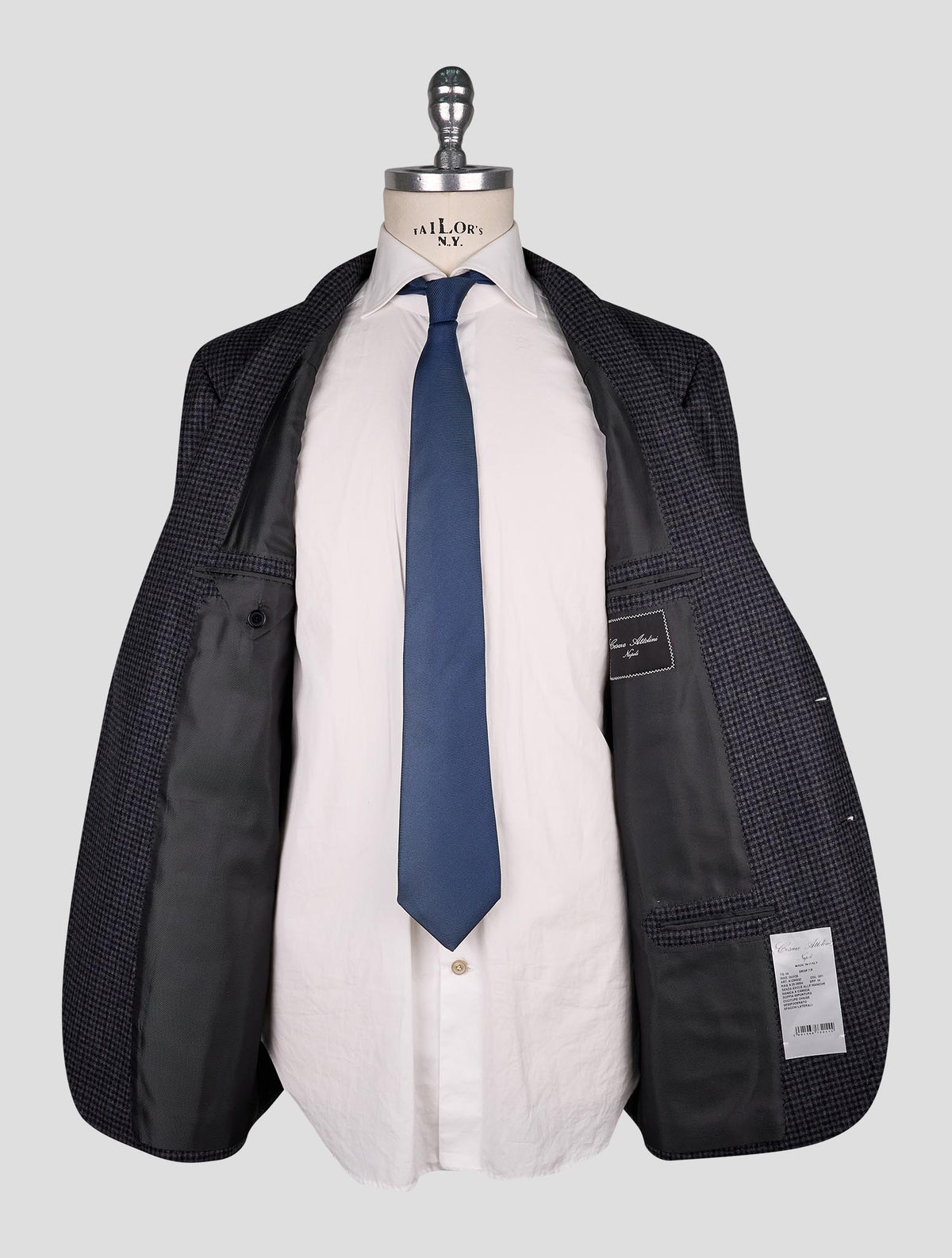 Cesare Attolini dark gray lambswool    Blazer 5