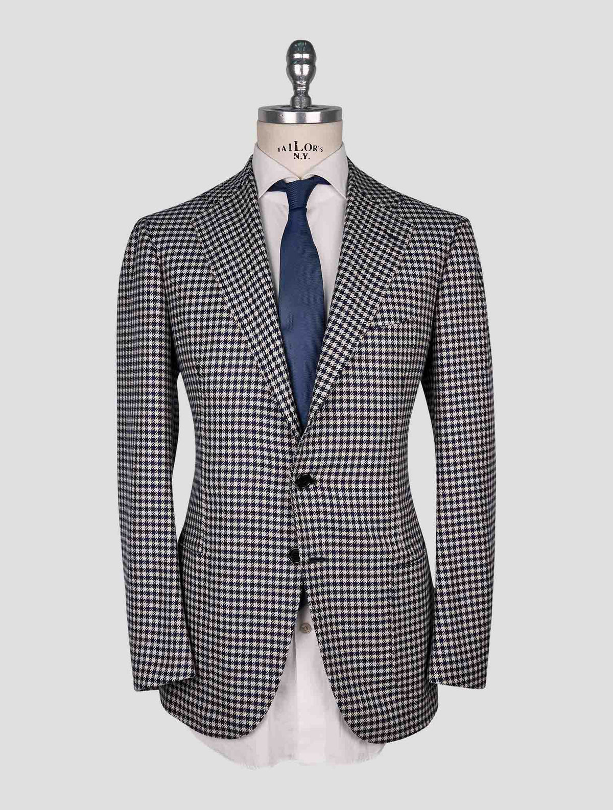 Cesare Attolini blue beige cashmere  Blazer 1
