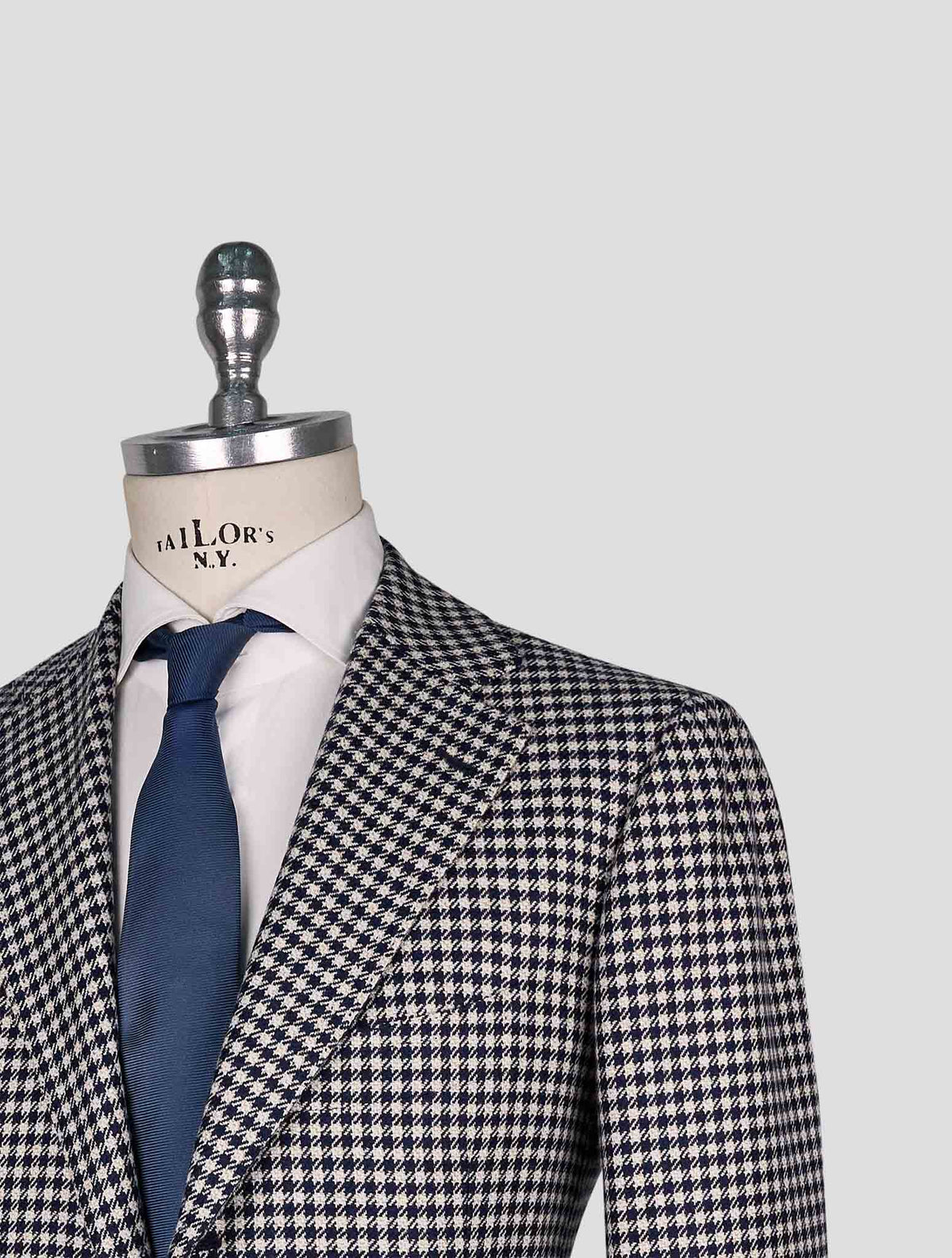 Cesare Attolini blue beige cashmere  Blazer 4