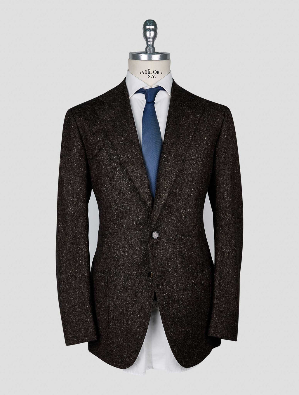 Cesare Attolini Dark Brown  wool silk  Blazer 1