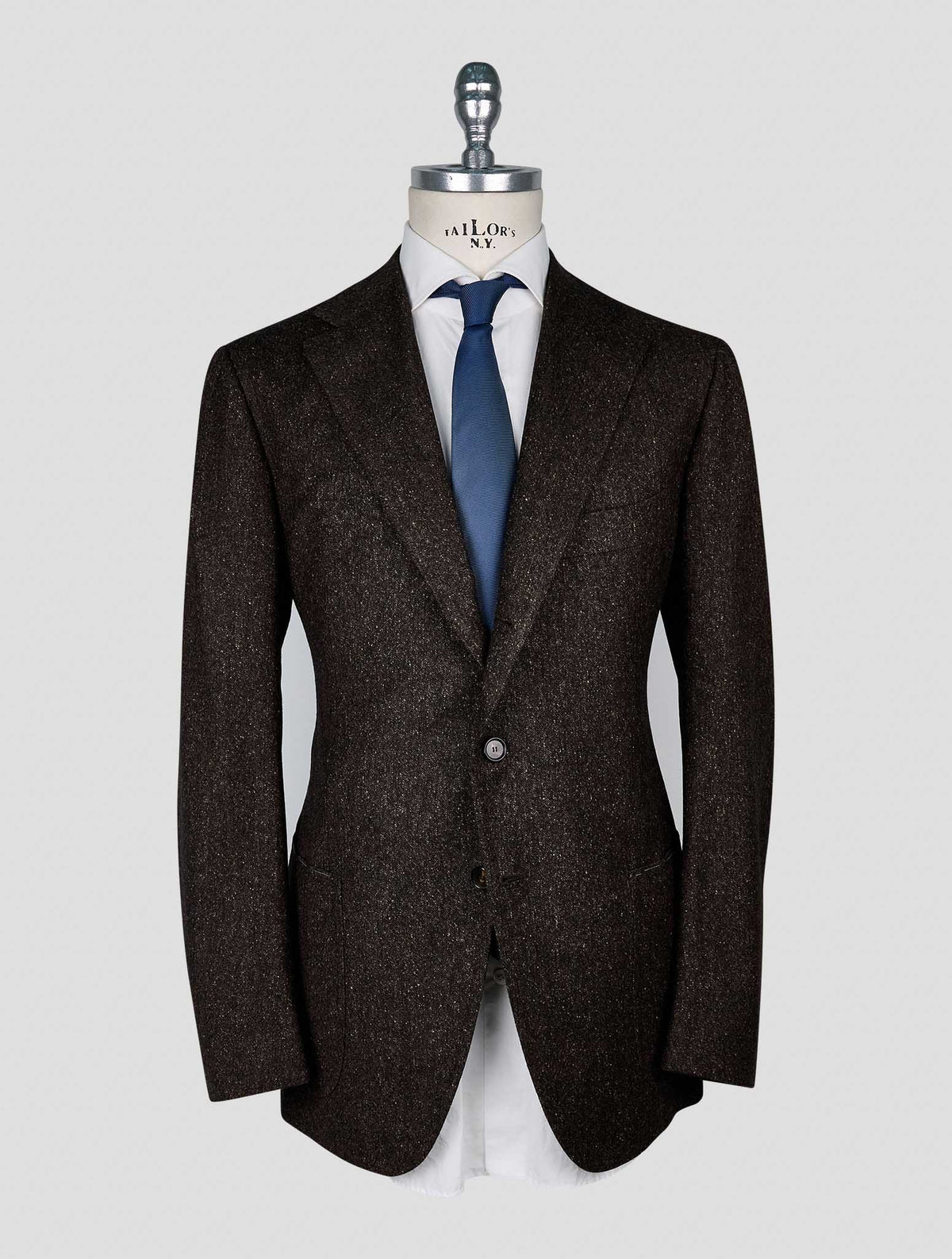 Cesare Attolini Dark Brown  wool silk  Blazer 1