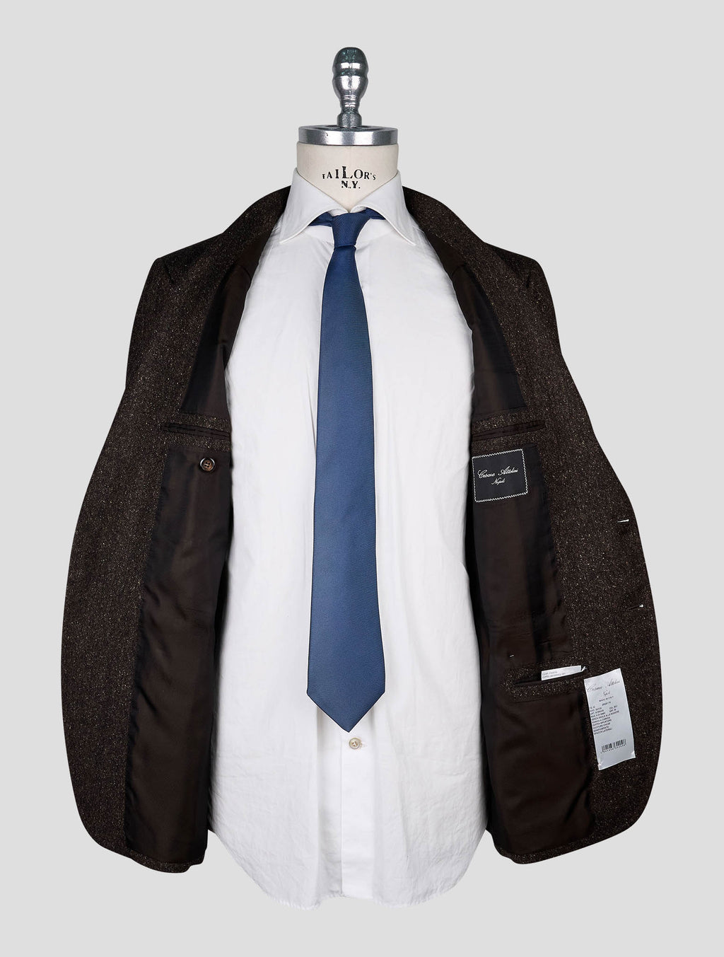 Cesare Attolini Dark Brown  wool silk  Blazer 5