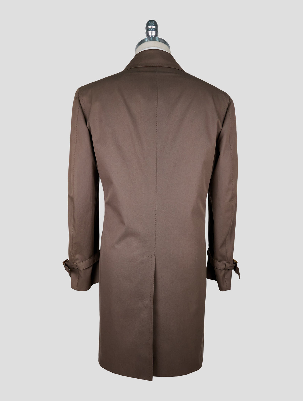 Cesare Attolini  brown Cotton overcoat 3