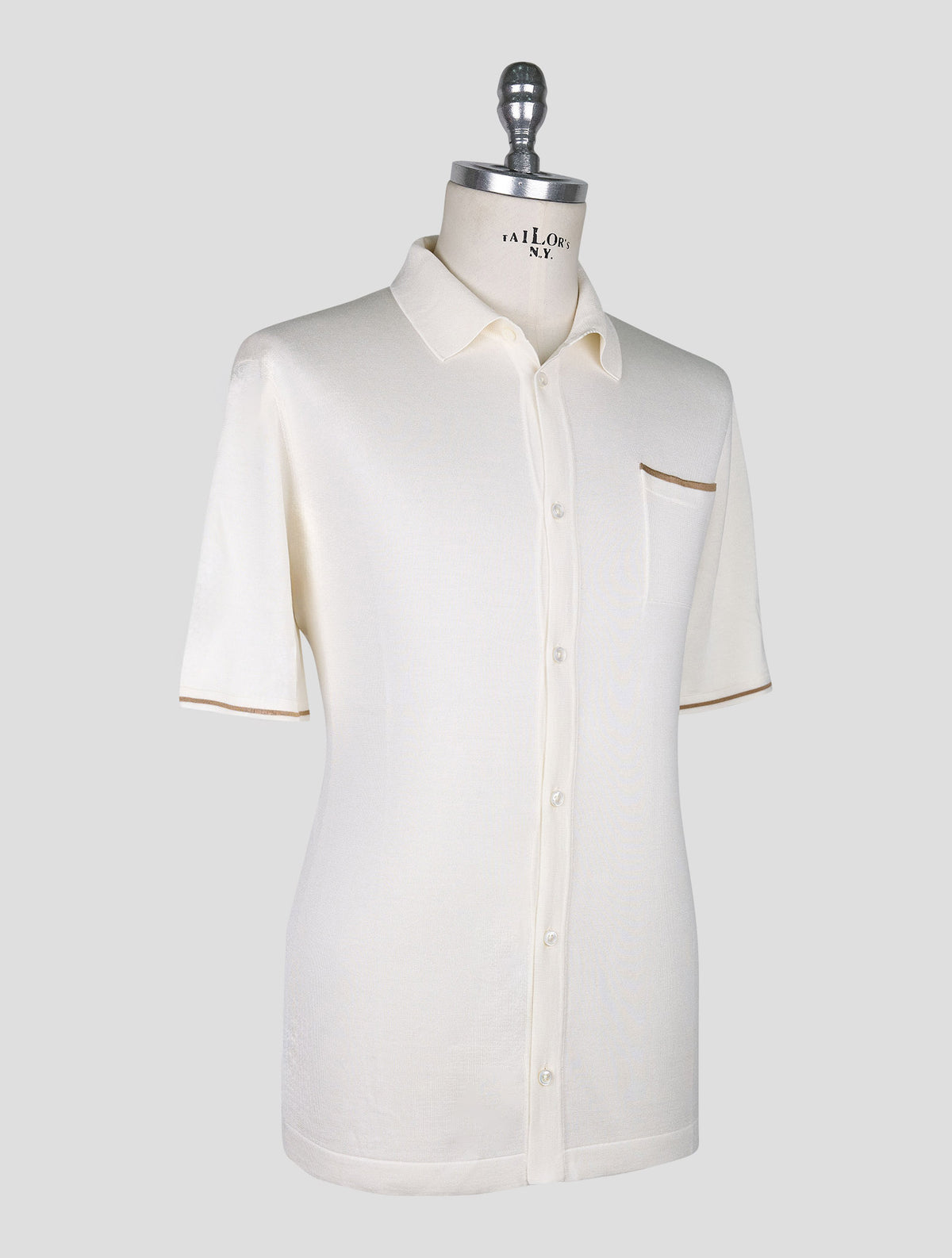 Cesare Attolini White Silk Shirt 2