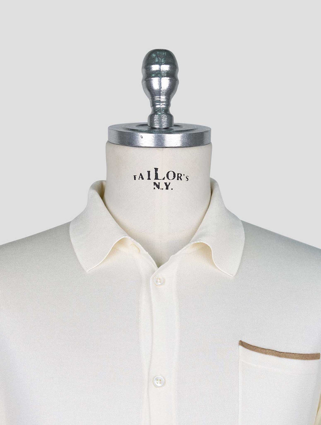 Cesare Attolini White Silk Shirt 4