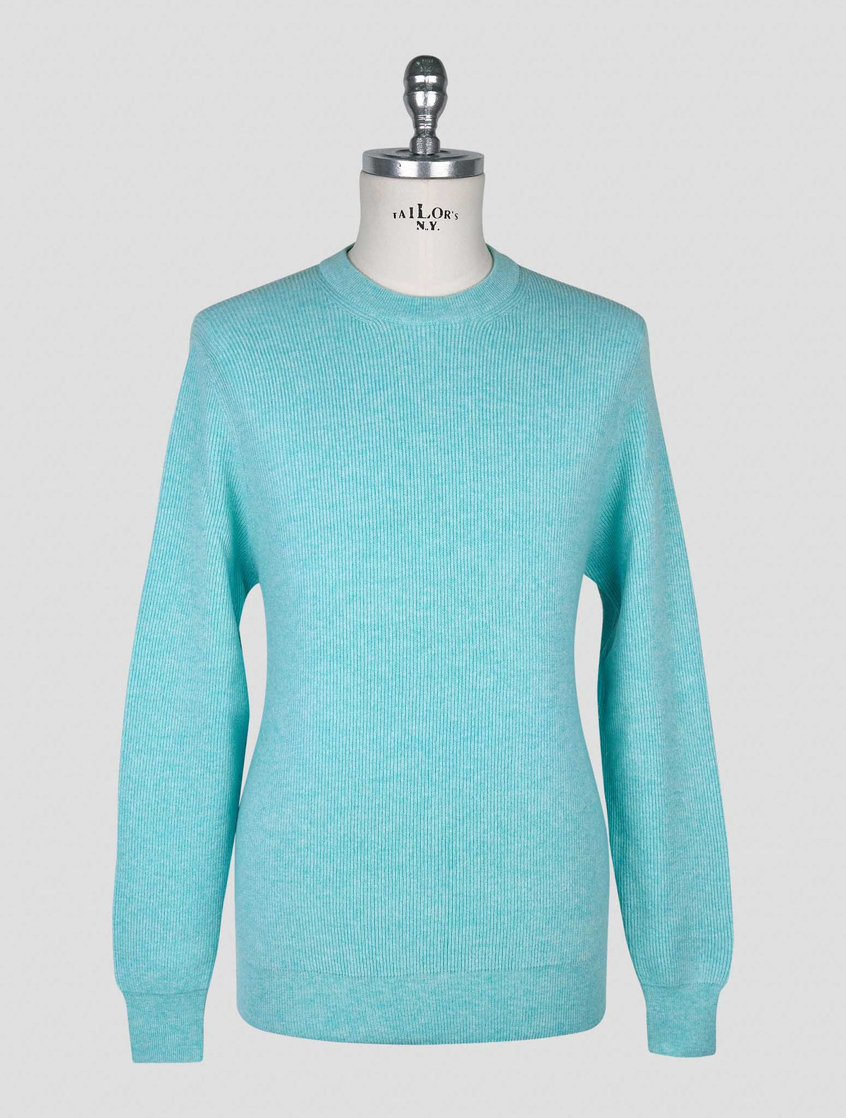 Cesare Attolini Light Blue Cashmere Sweater Crewneck 1