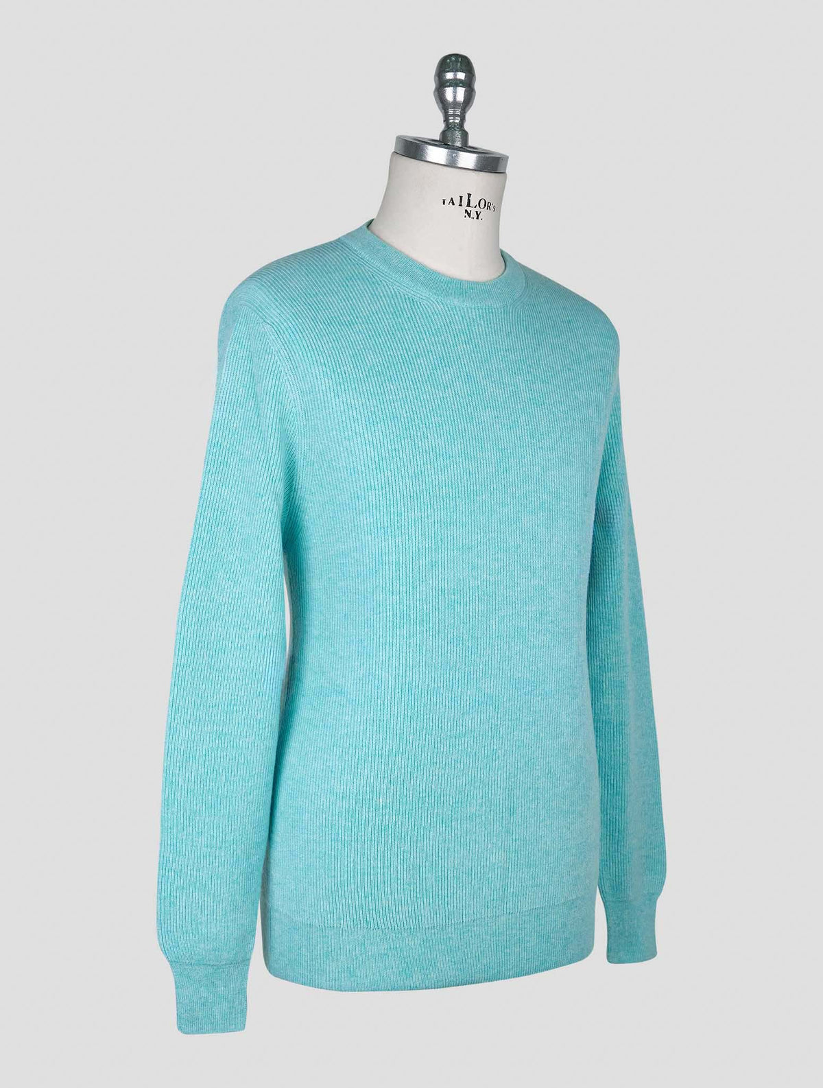 Cesare Attolini Light Blue Cashmere Sweater Crewneck 2
