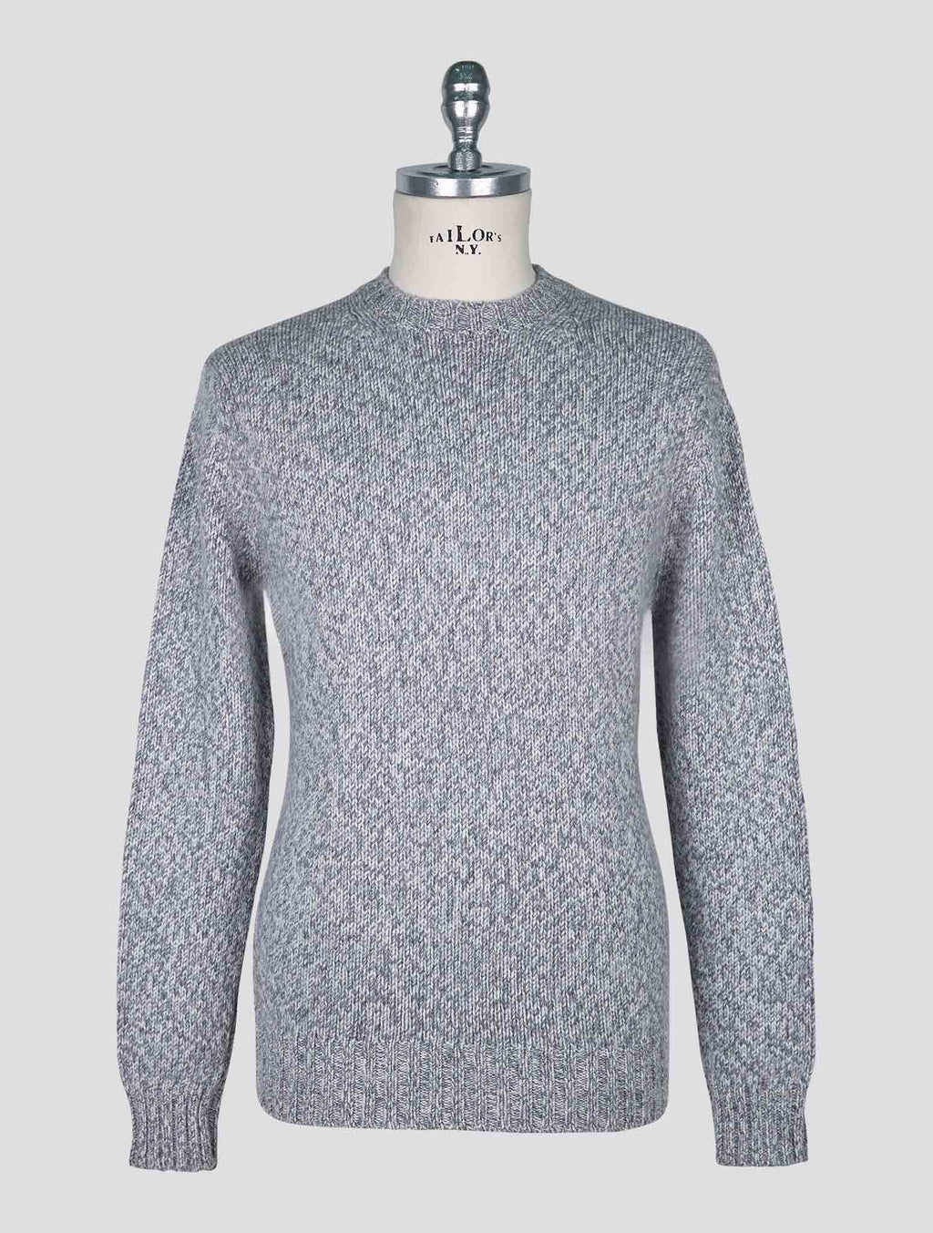 Cesare Attolini Gray Cashmere Sweater Crewneck 1