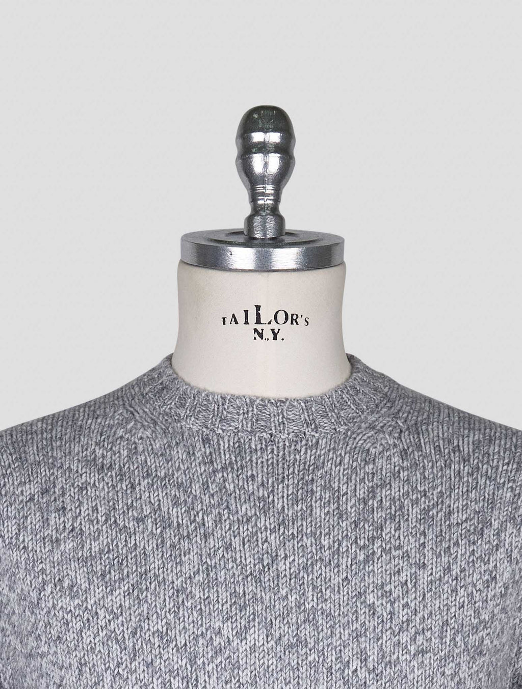 Cesare Attolini Gray Cashmere Sweater Crewneck 4