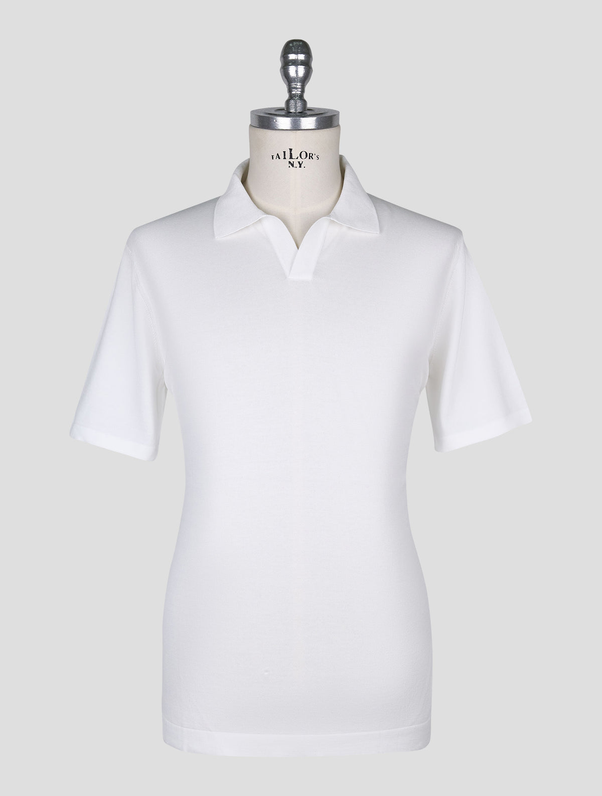 Cesare Attolini White Cotton Polo 1