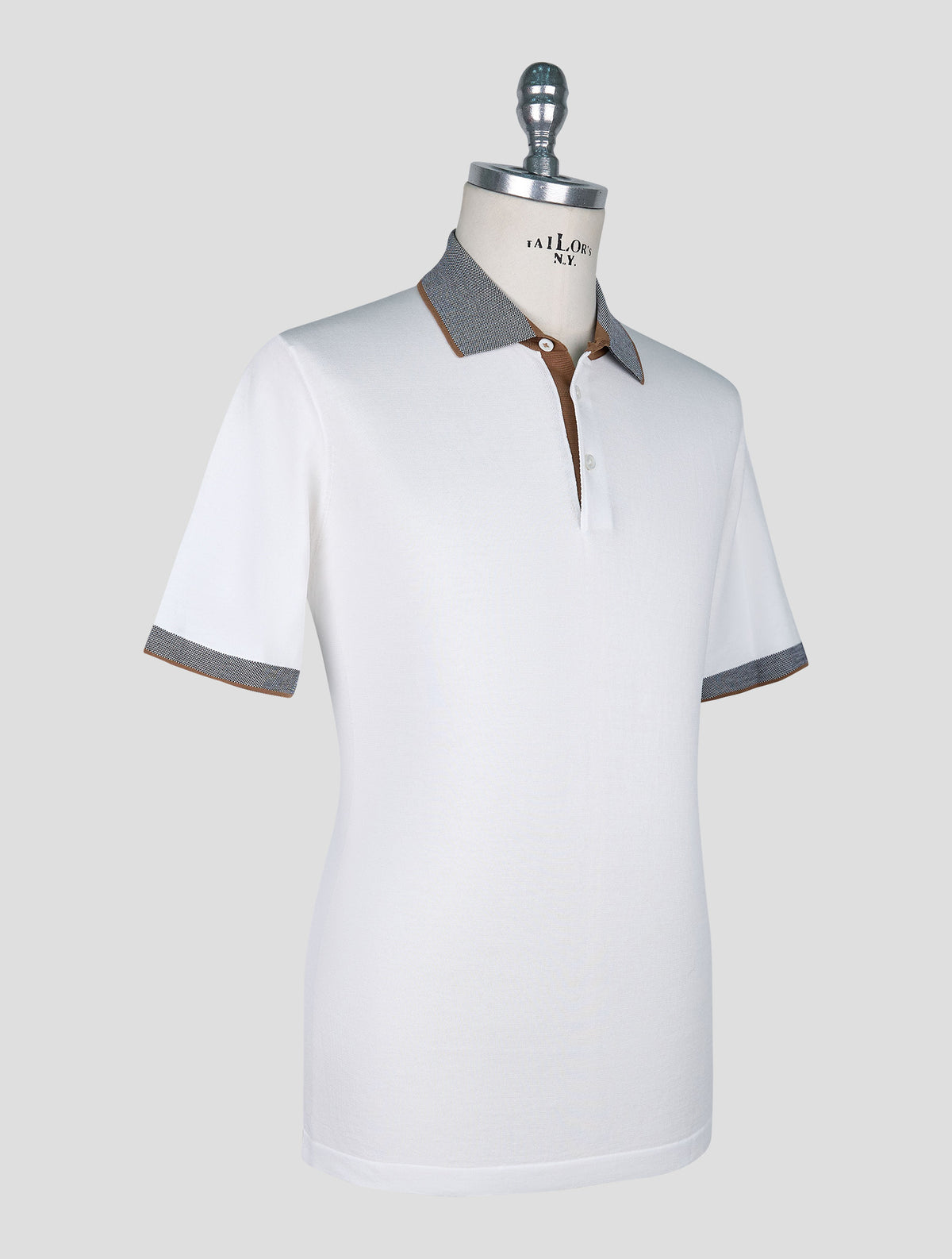 Cesare Attolini White Cotton Polo 2
