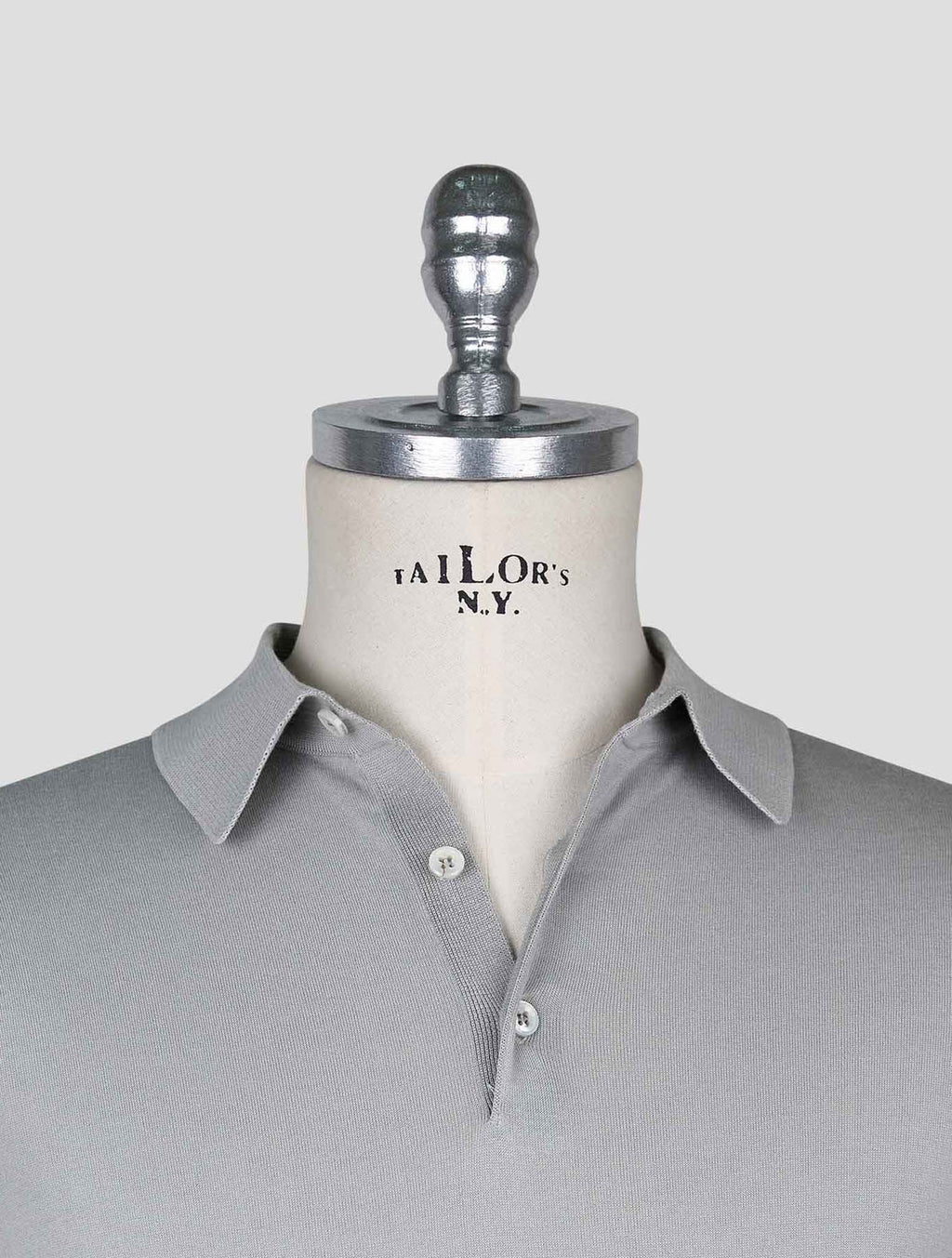 Cesare Attolini Gray Cotton Polo 4