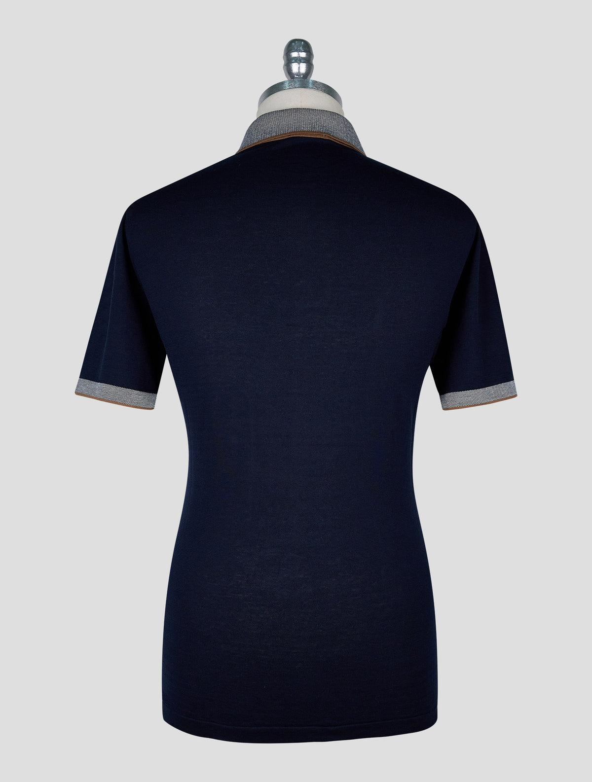 Cesare Attolini Blue Cotton Polo 3