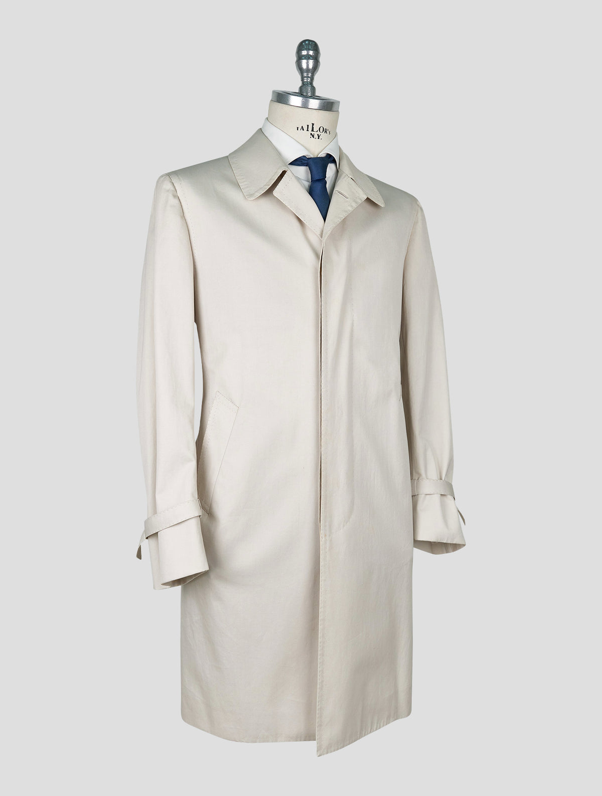 Cesare Attolini light beige Cotton overcoat 2