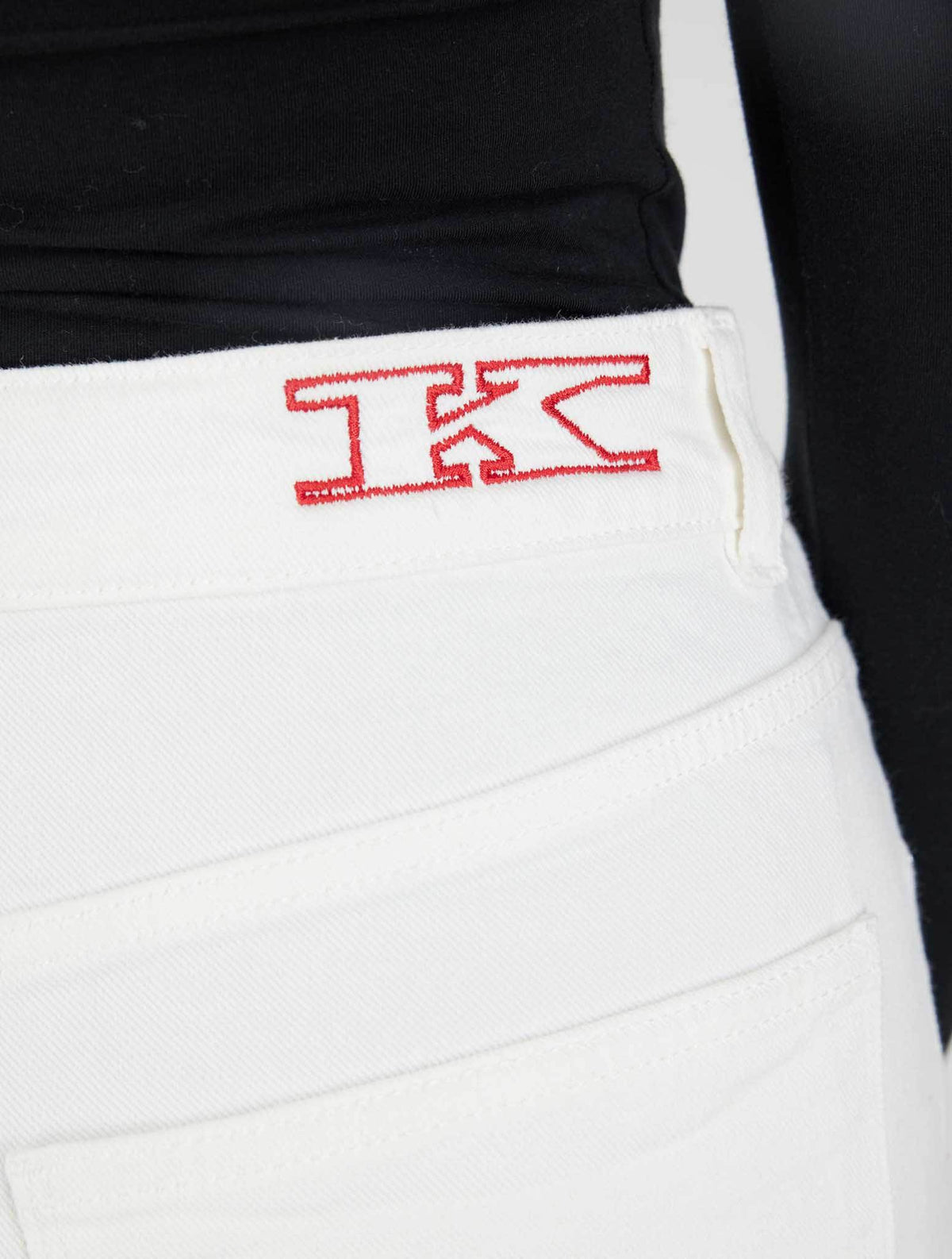 Kiton Icon White Cotton Cashmere Ea Jeans 6
