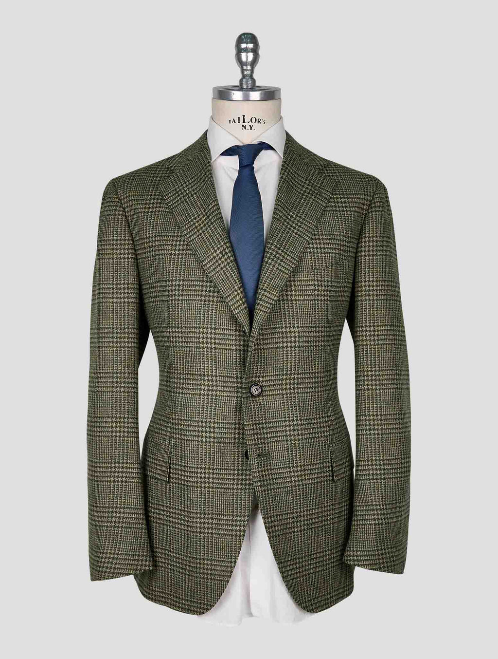 Cesare Attolini Green  Lambswool Shetland  Blazer 1