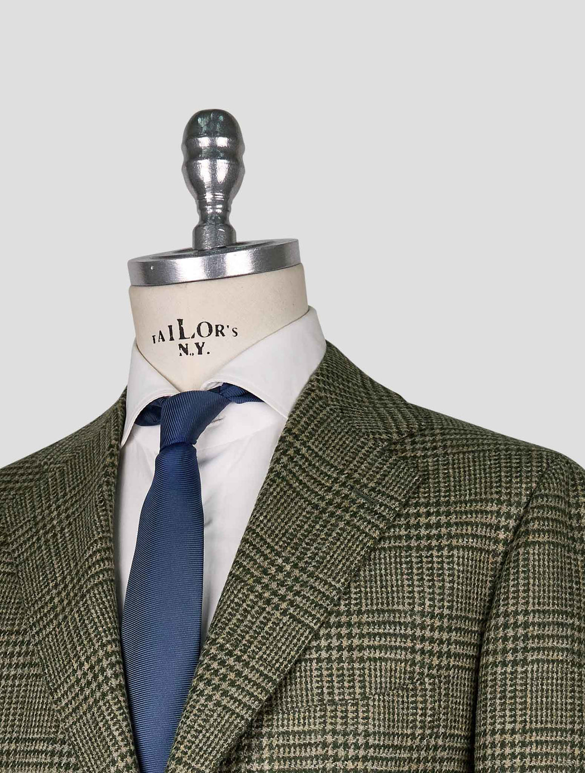 Cesare Attolini Green  Lambswool Shetland  Blazer 4