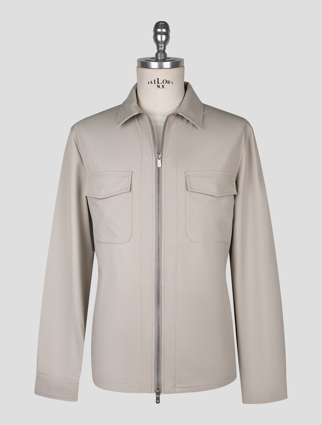 Marco Pescarolo Taupe Pa Ea Coat 1